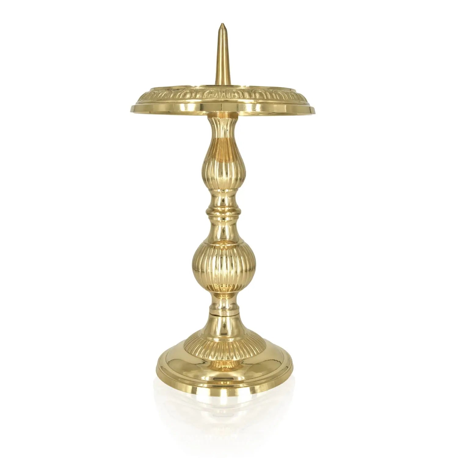 Brass Altar Candlestick – 20 cm