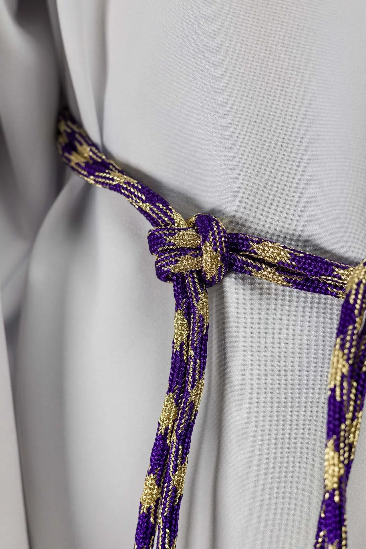 Purple-Gold Liturgical Cincture