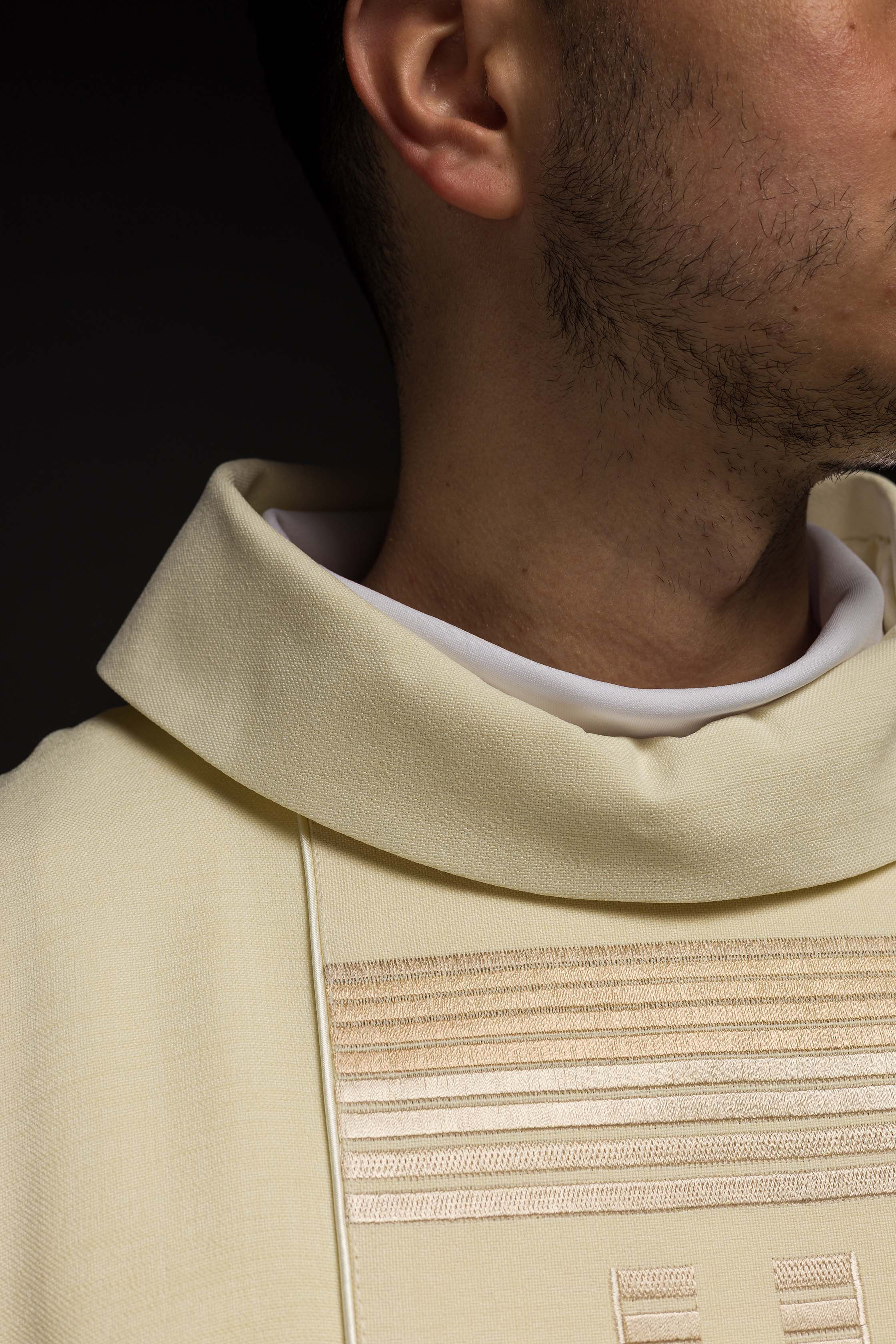 Embroidered chasuble with Crosses