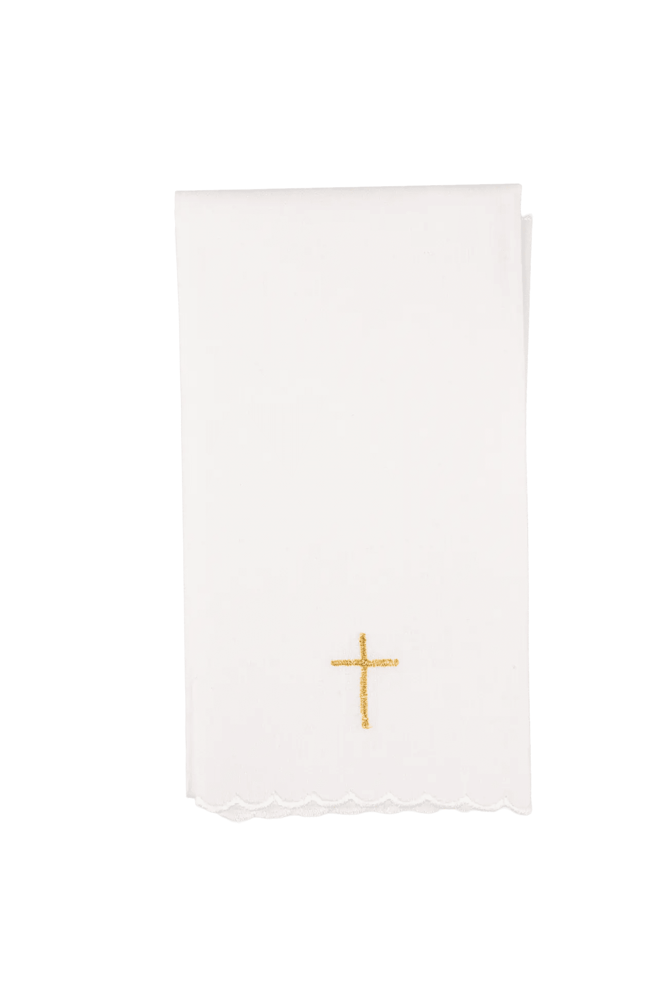 Chalice linens set with vine and cross motif