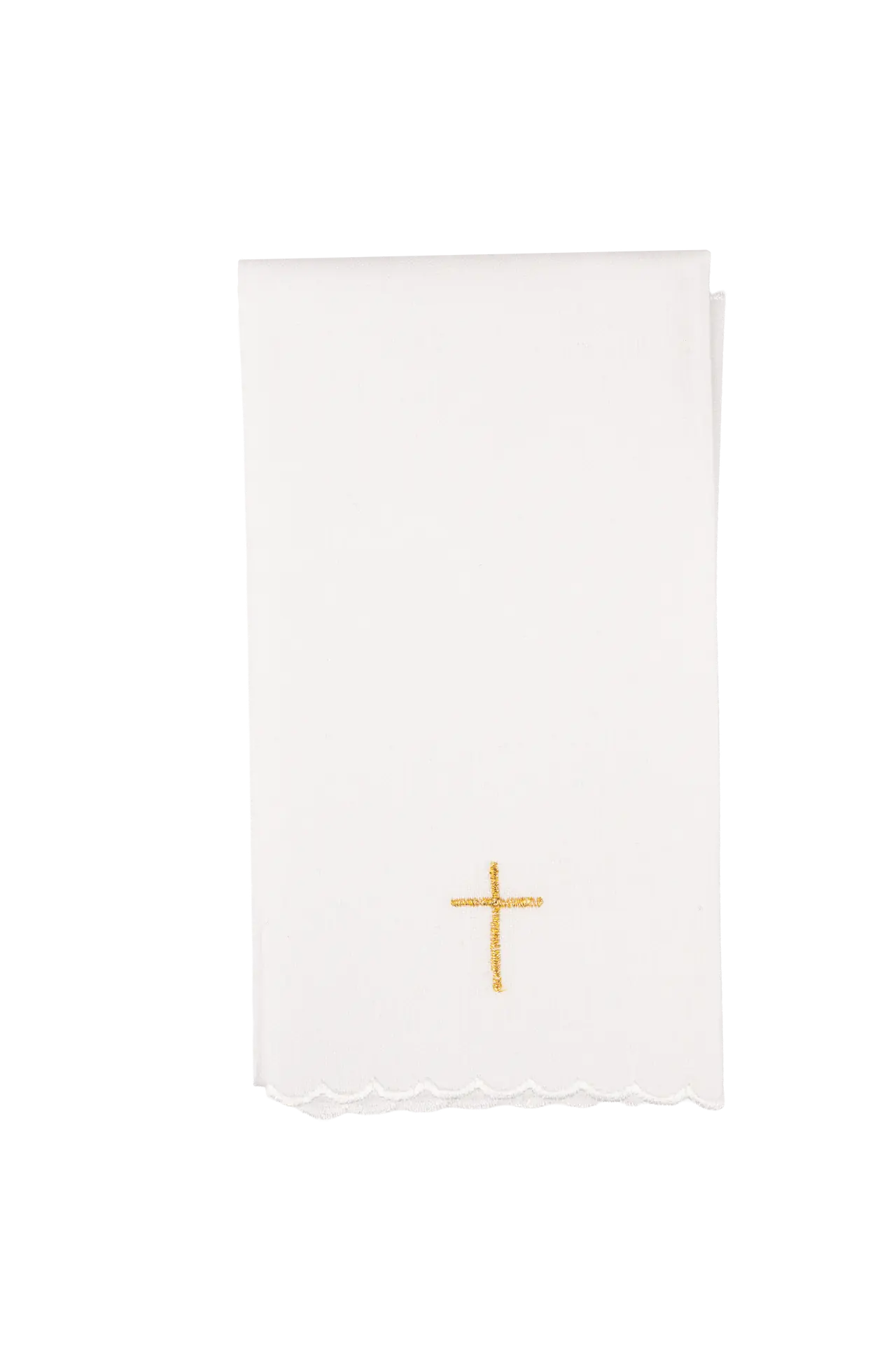Chalice linens set with vine and cross motif