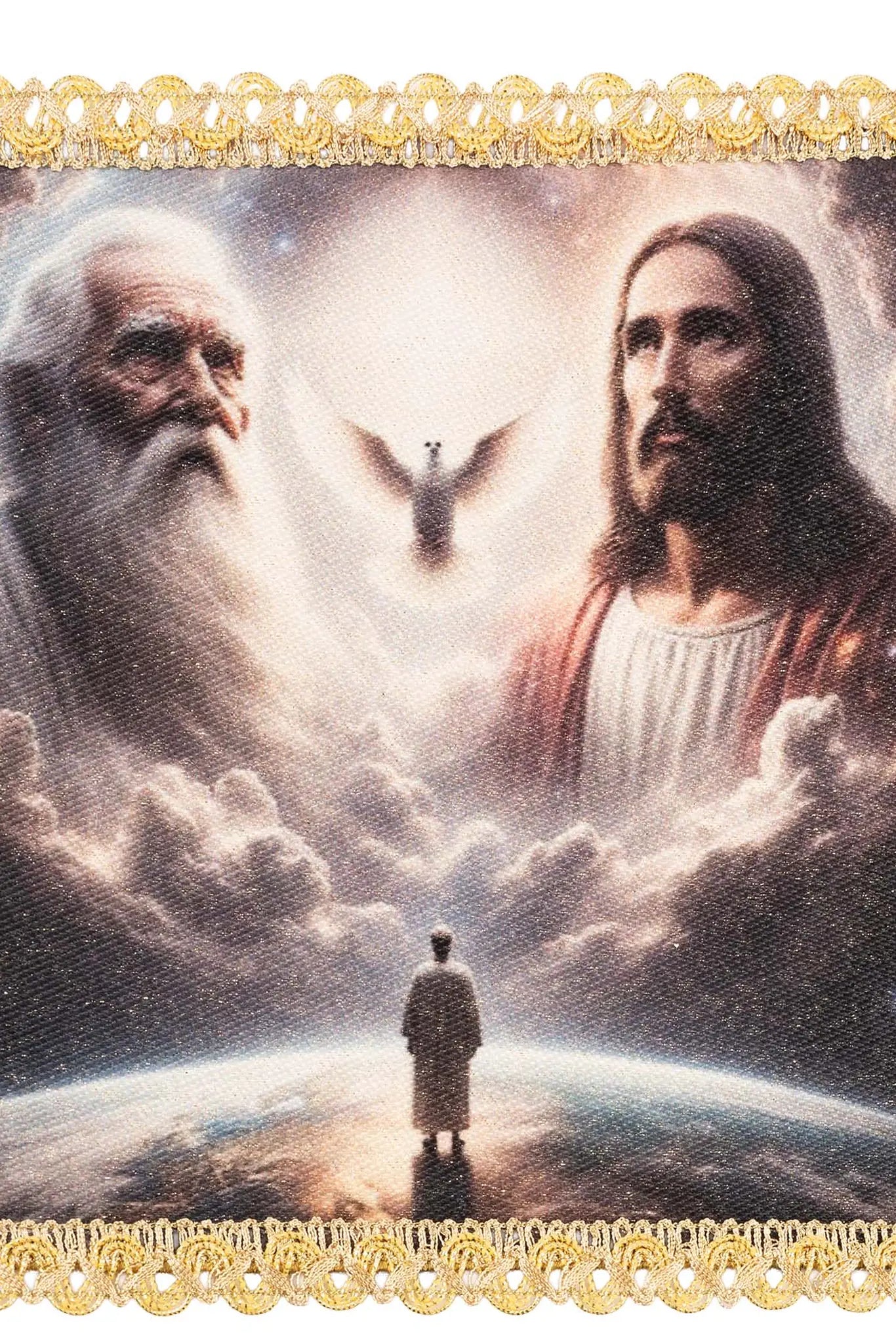 Pall with the image of the Holy Trinity
