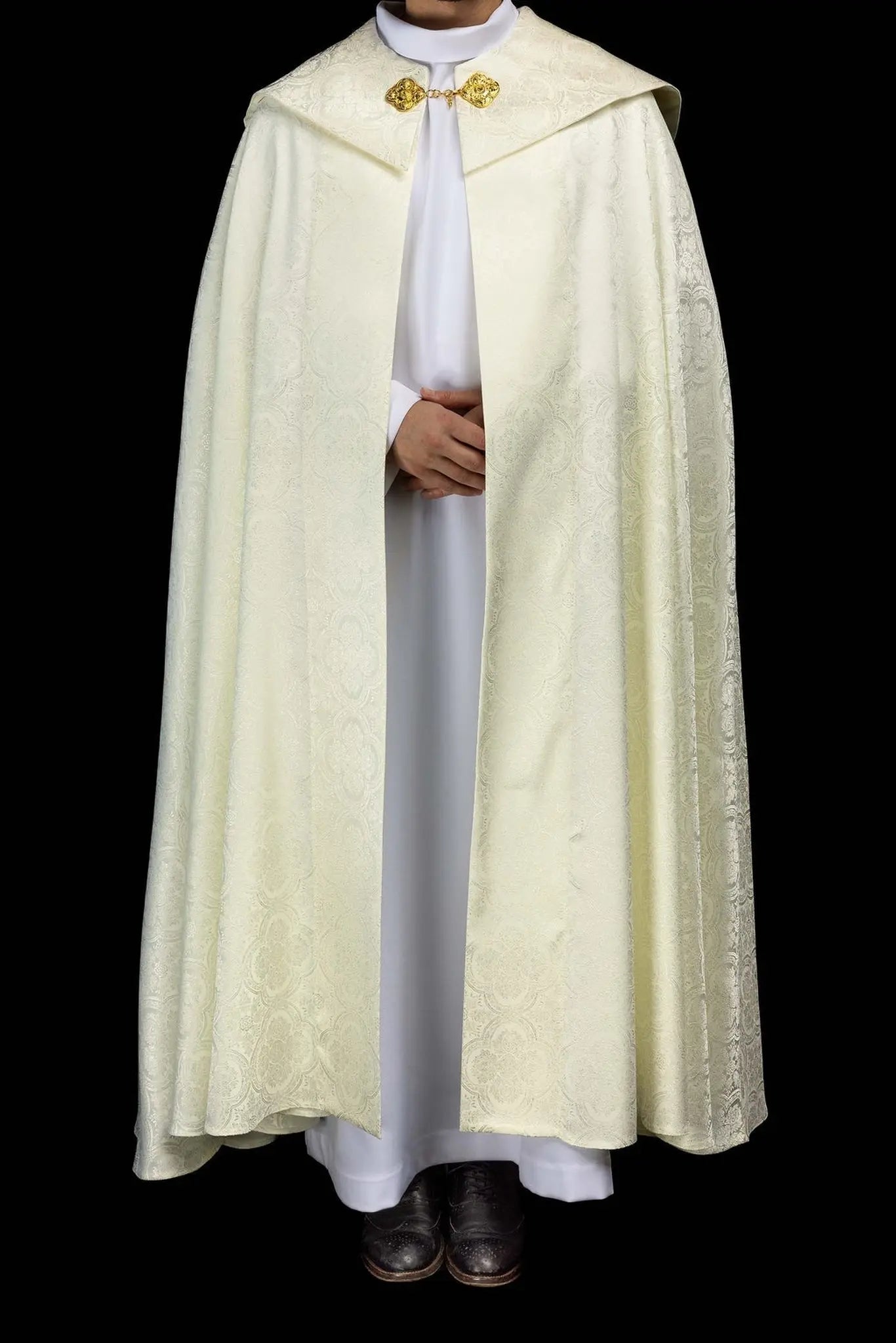 Ecru Jacquard Liturgical Cope