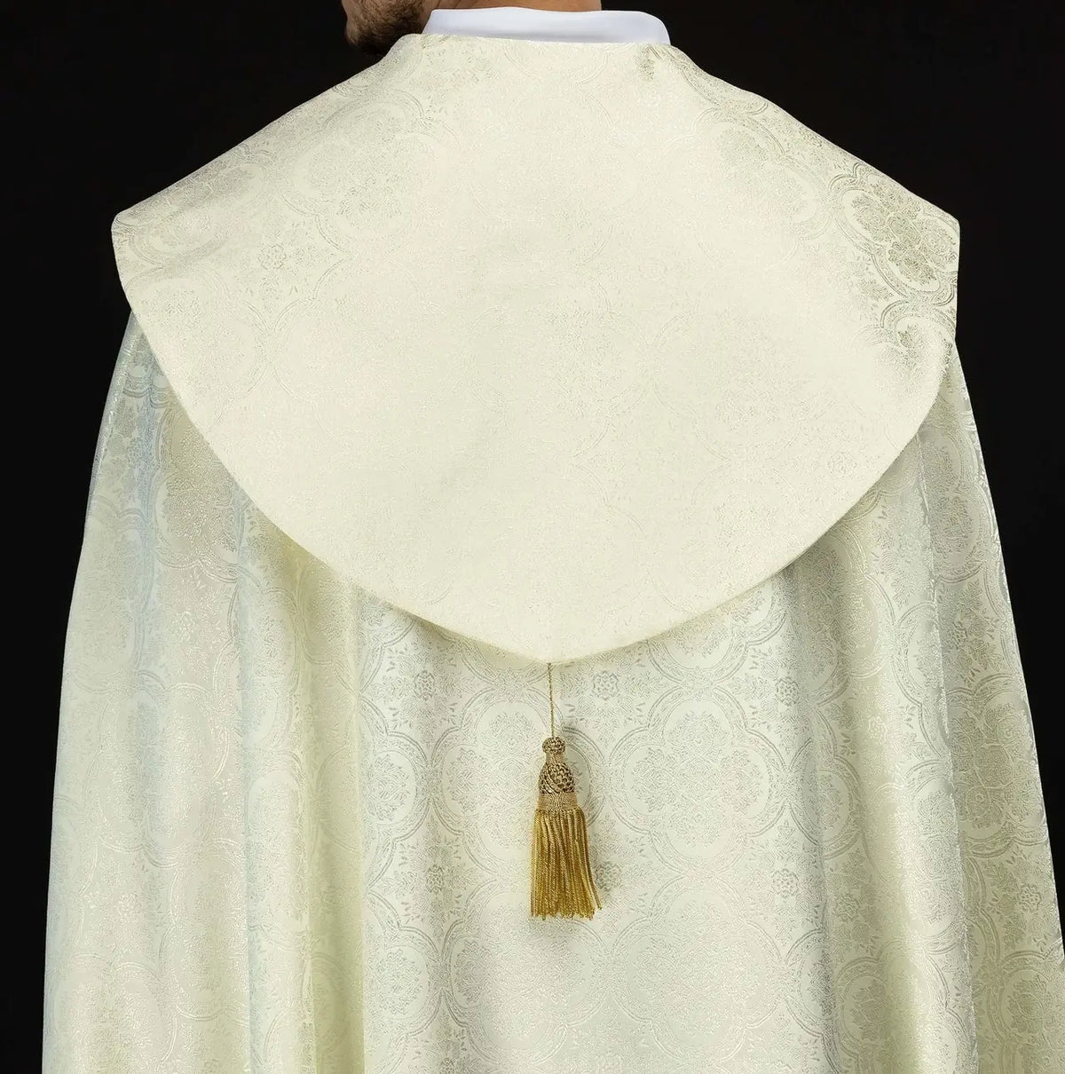 Ecru Jacquard Liturgical Cope