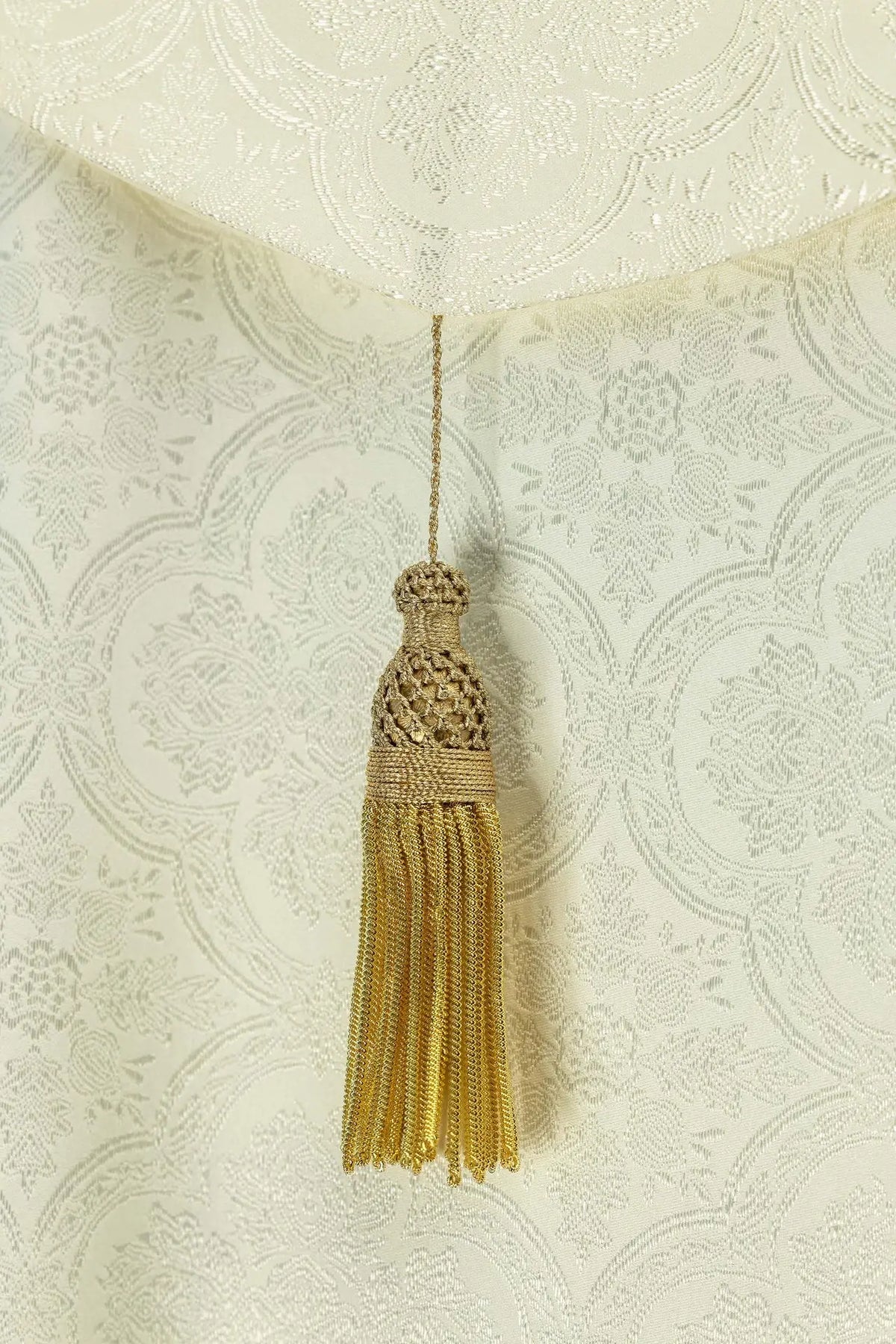 Ecru Jacquard Liturgical Cope
