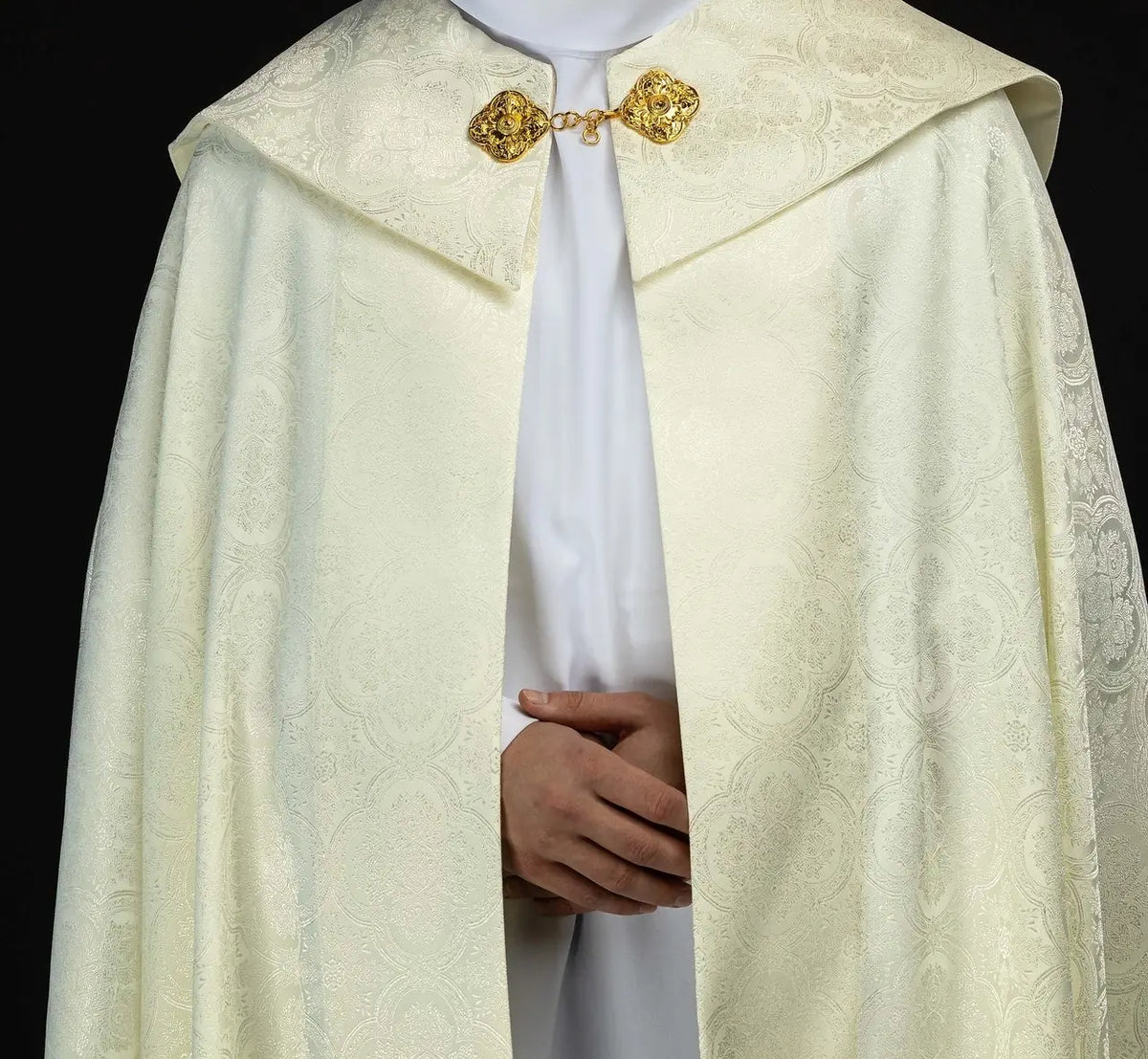 Ecru Jacquard Liturgical Cope