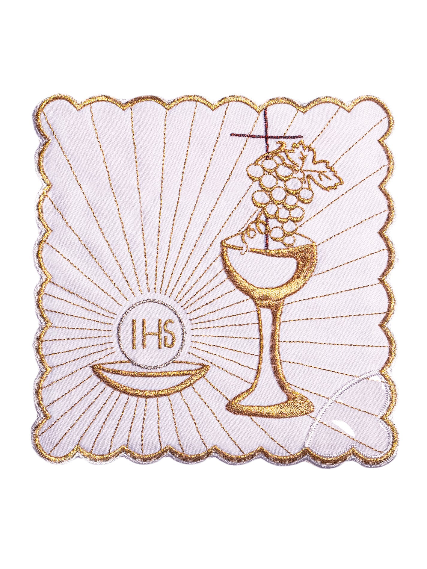 Bielizna kielichowa z haftem Eucharystycznym - ORNATY.PL