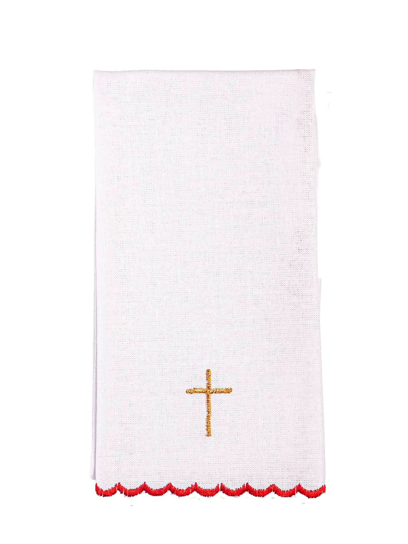 Holy Spirit embroidered chalice linen