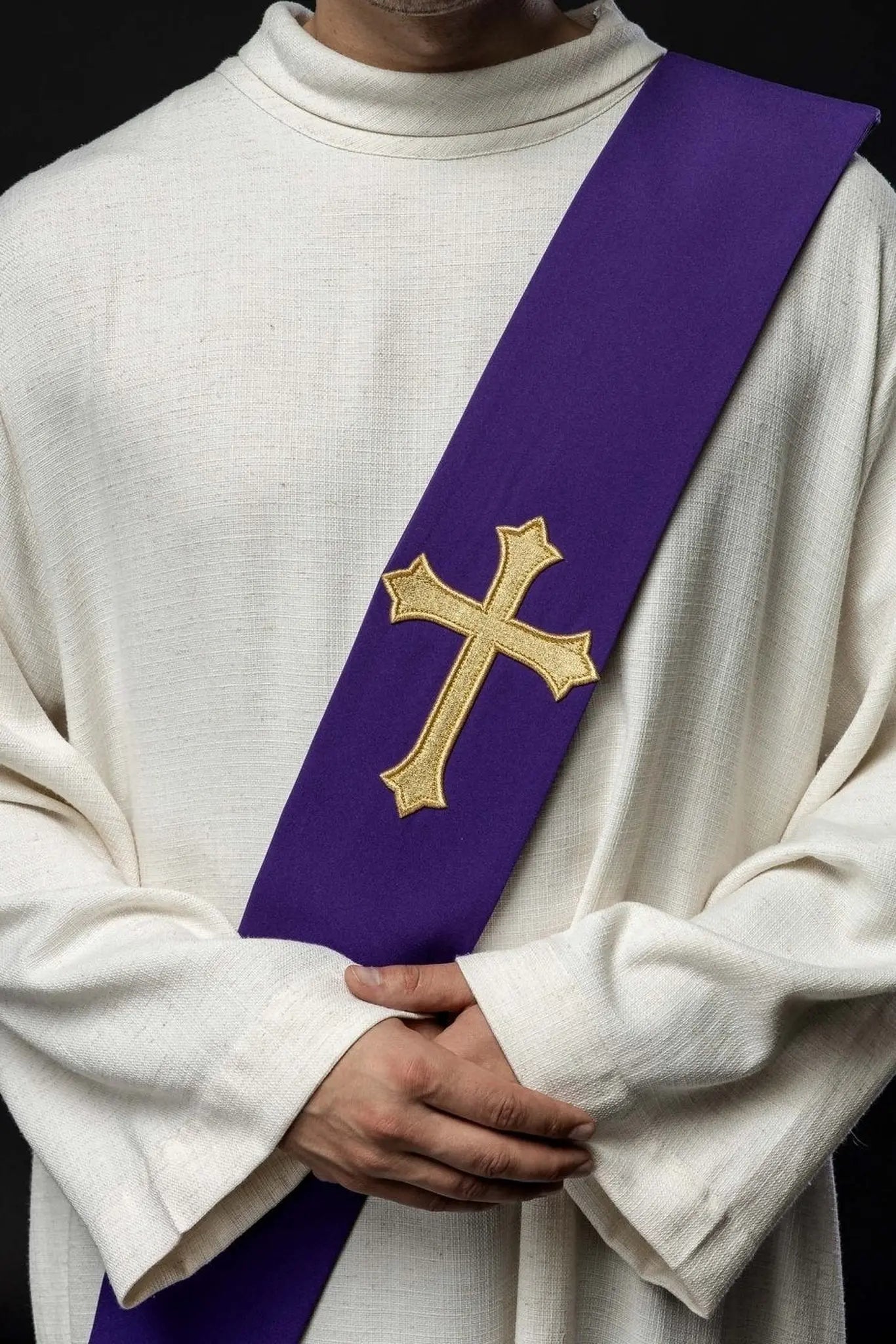Diaconate stole Cross