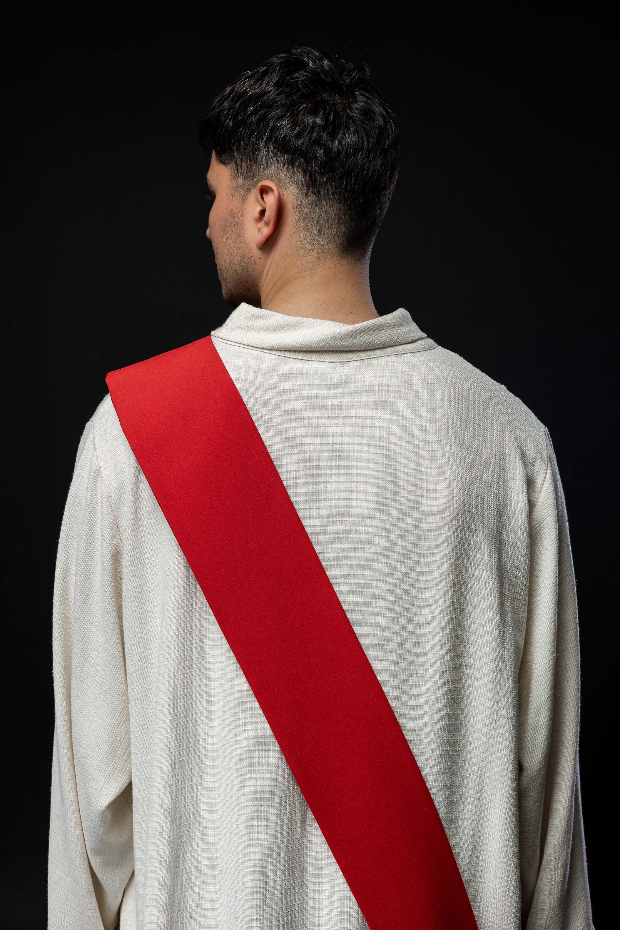 Diaconate stole embroidered Cross
