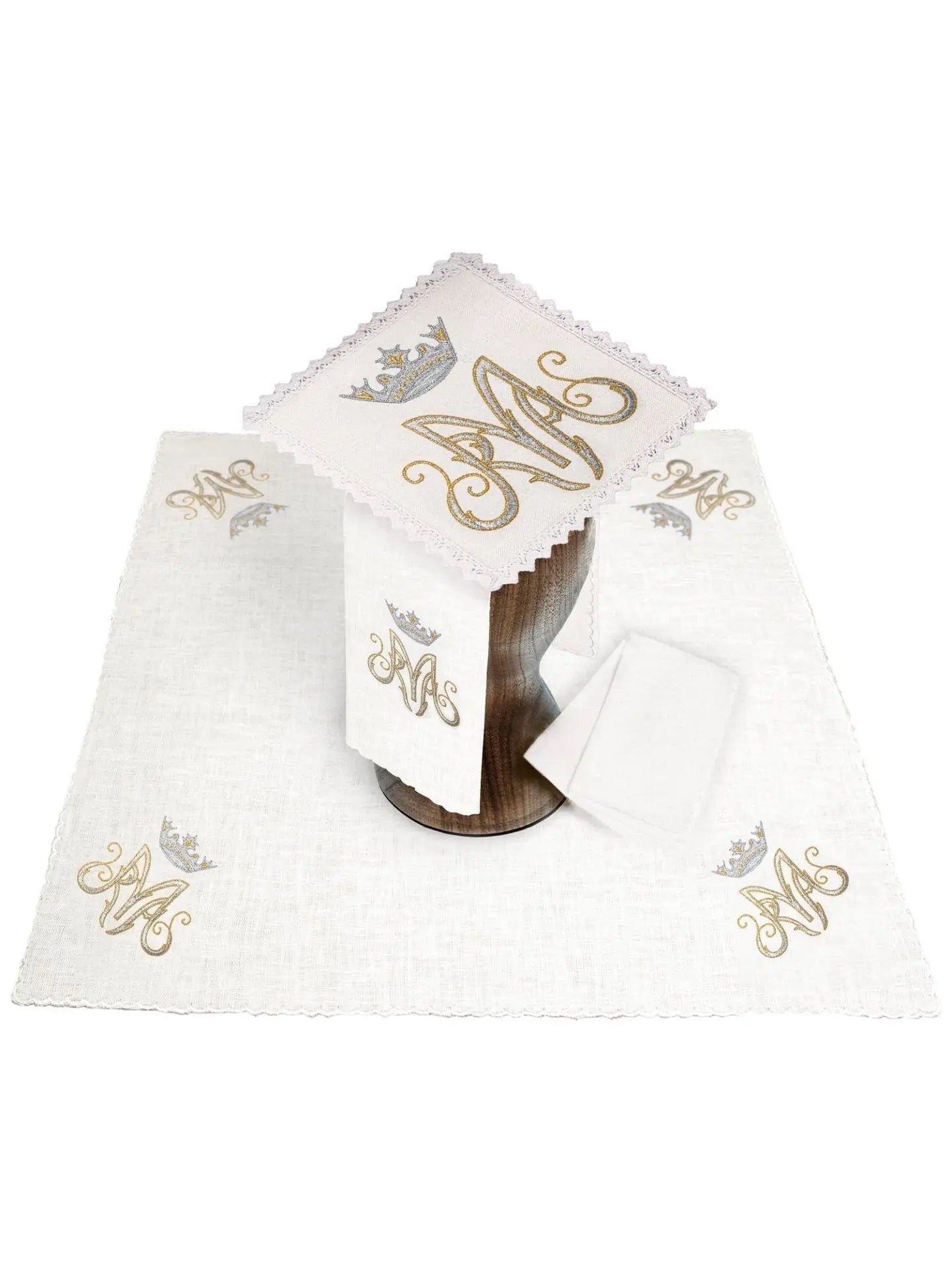 Marian linen chalice linen