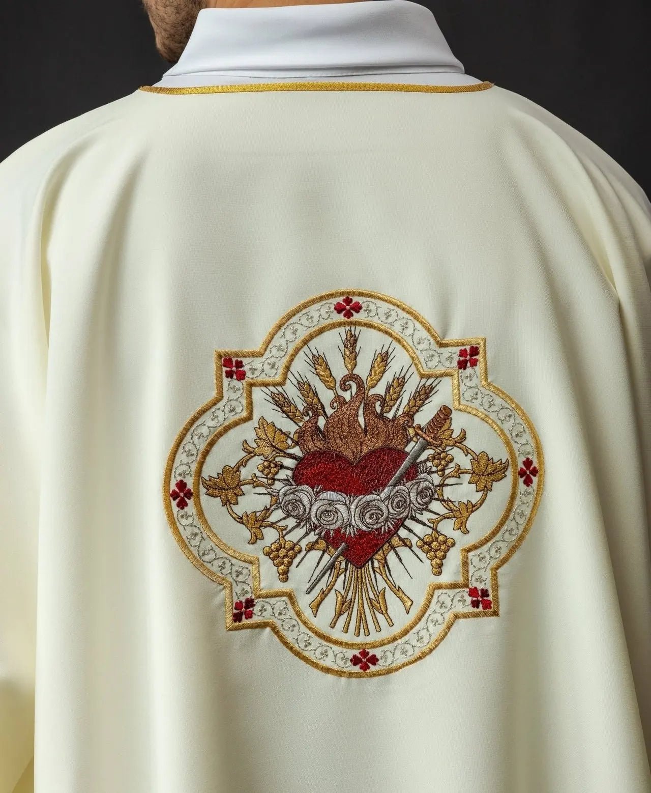 Dalmatics with Heart of Jesus motif
