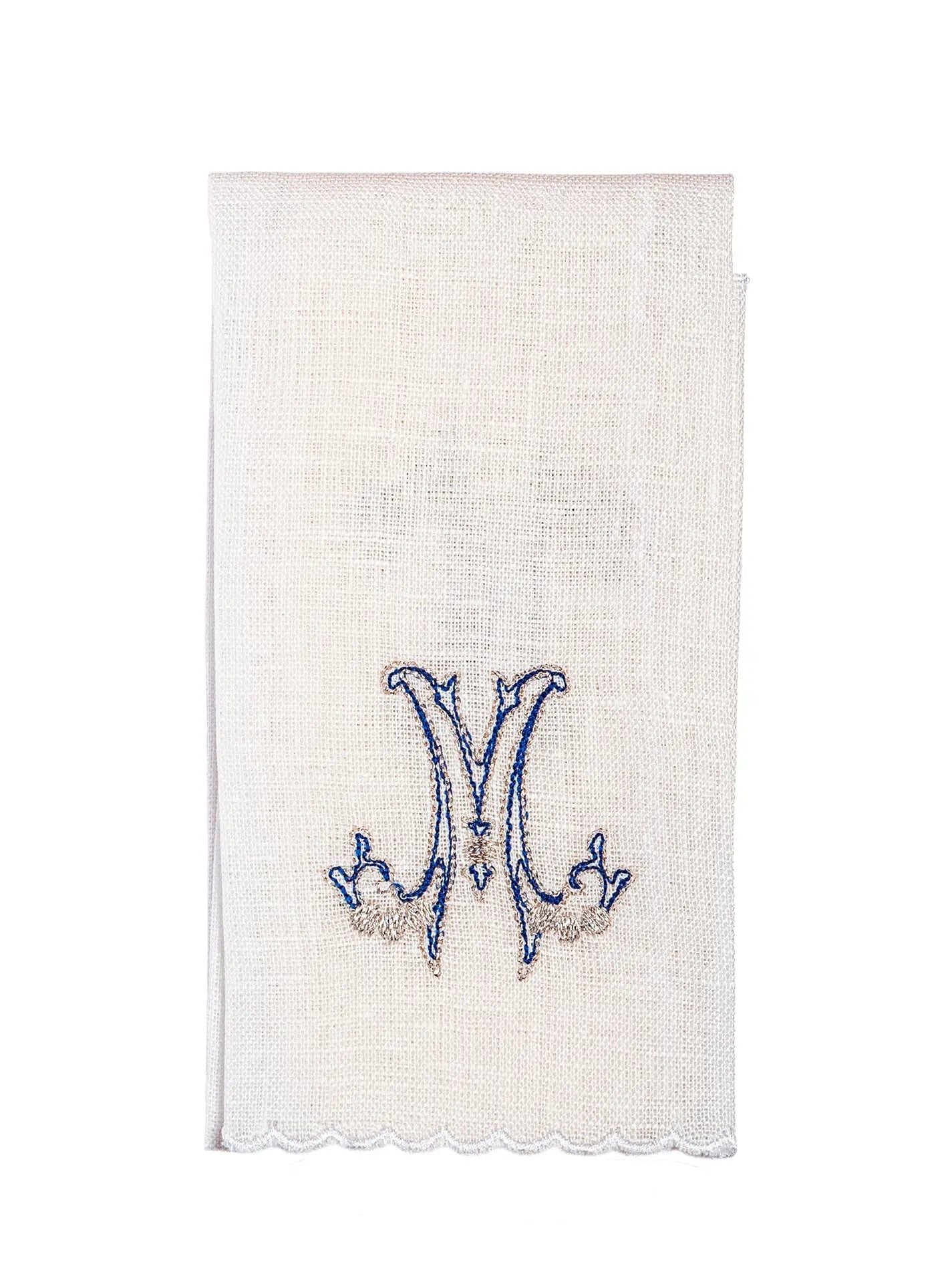 Linen chalice linen with Marian embroidery - HAFTINA ATELIER