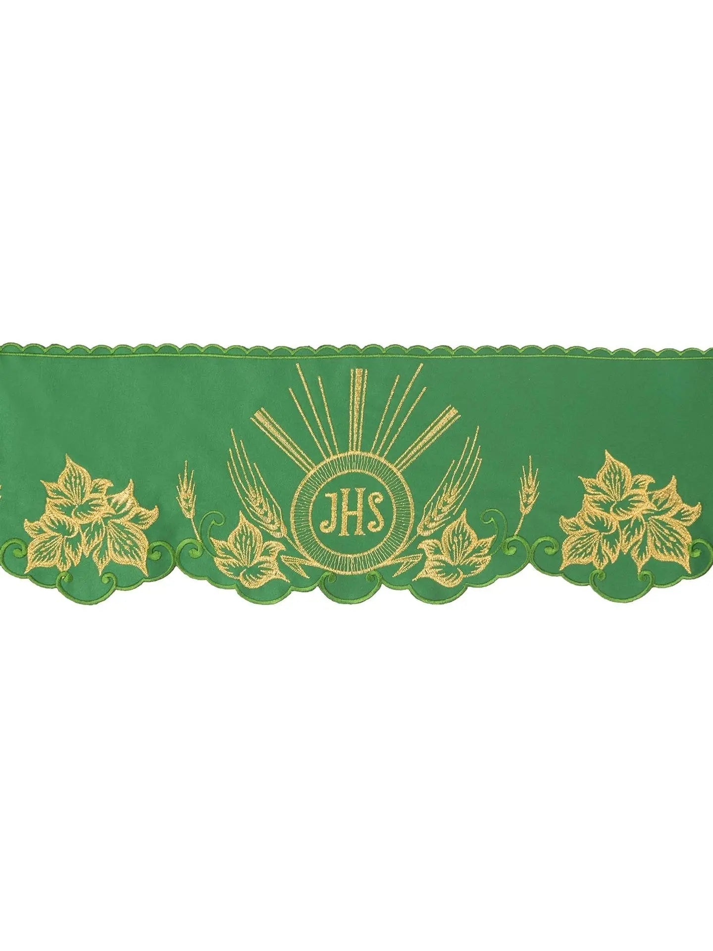 Metre with front embroidery IHS Green