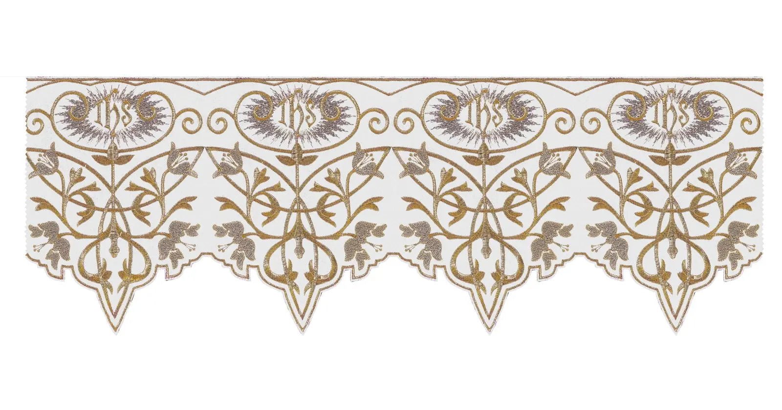 Metre with IHS monogram in colour