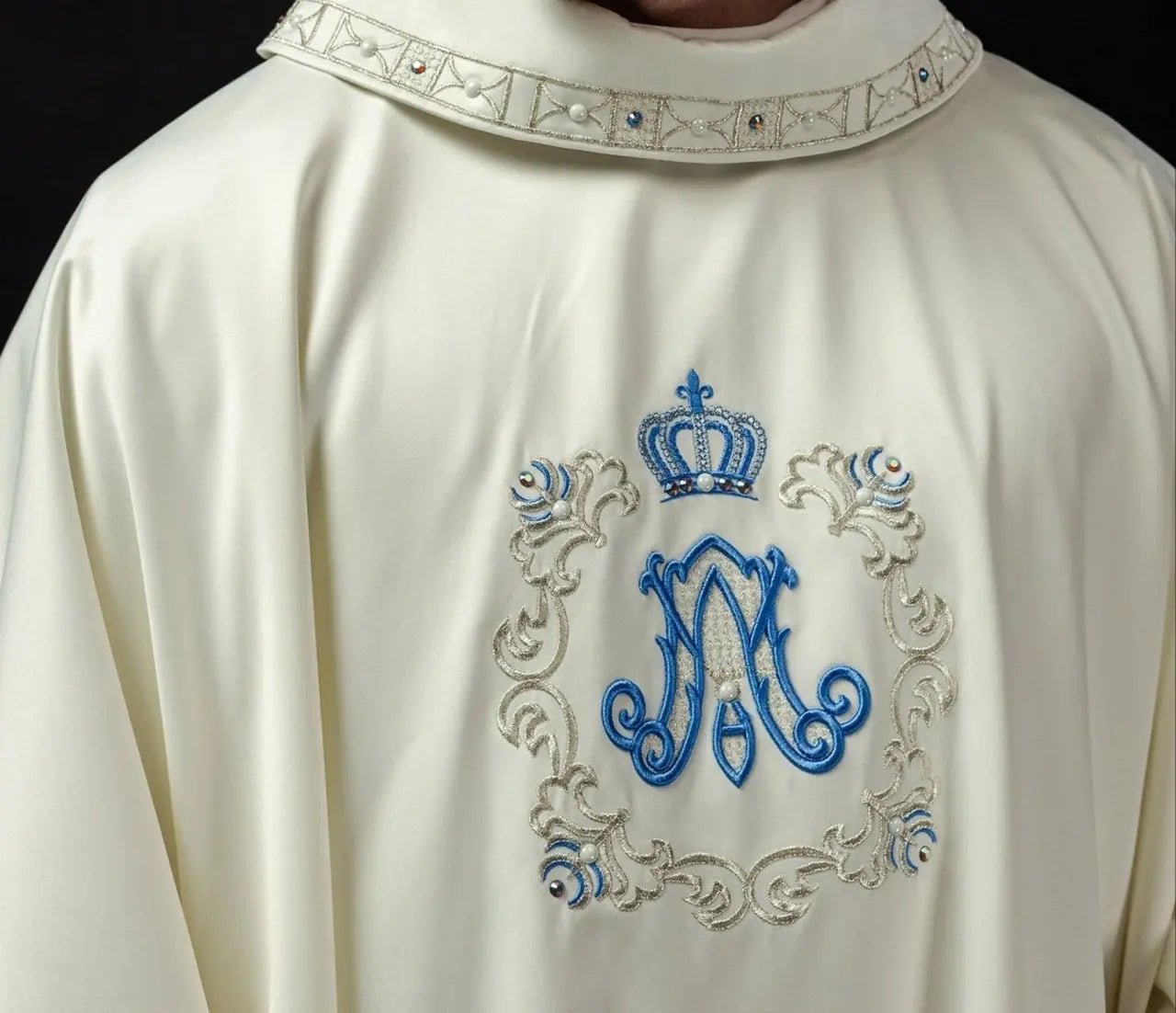 Chasuble with Marian Embroidery