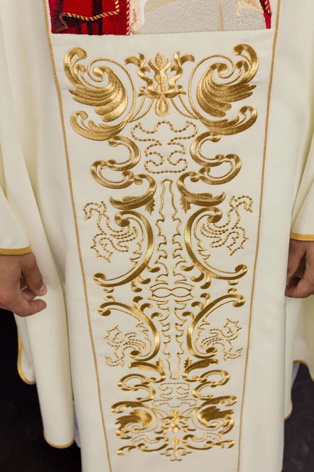 Chasuble with an image of Pope John Paul II