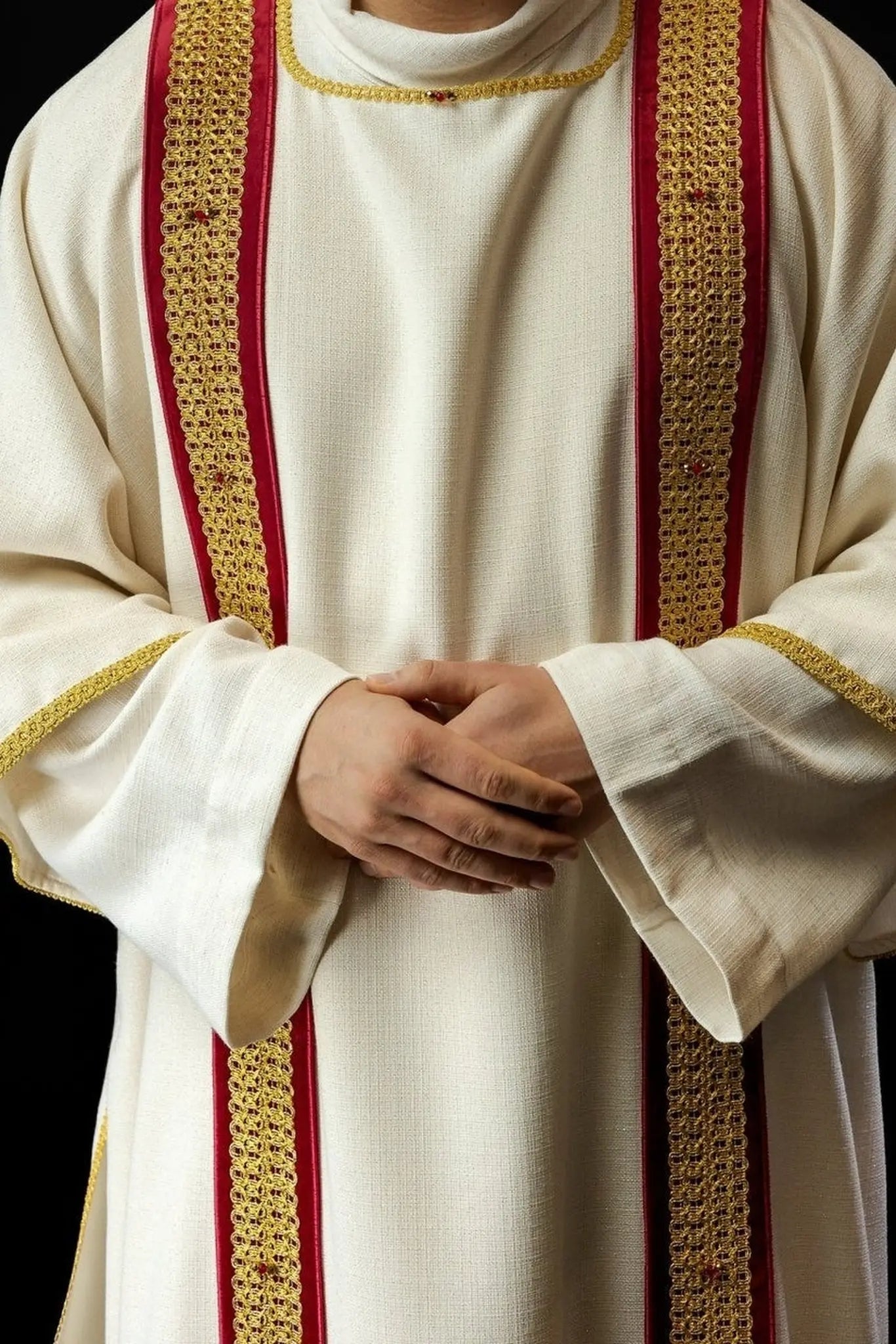 Handmade Dalmatic with Natural Stones – Model 1001