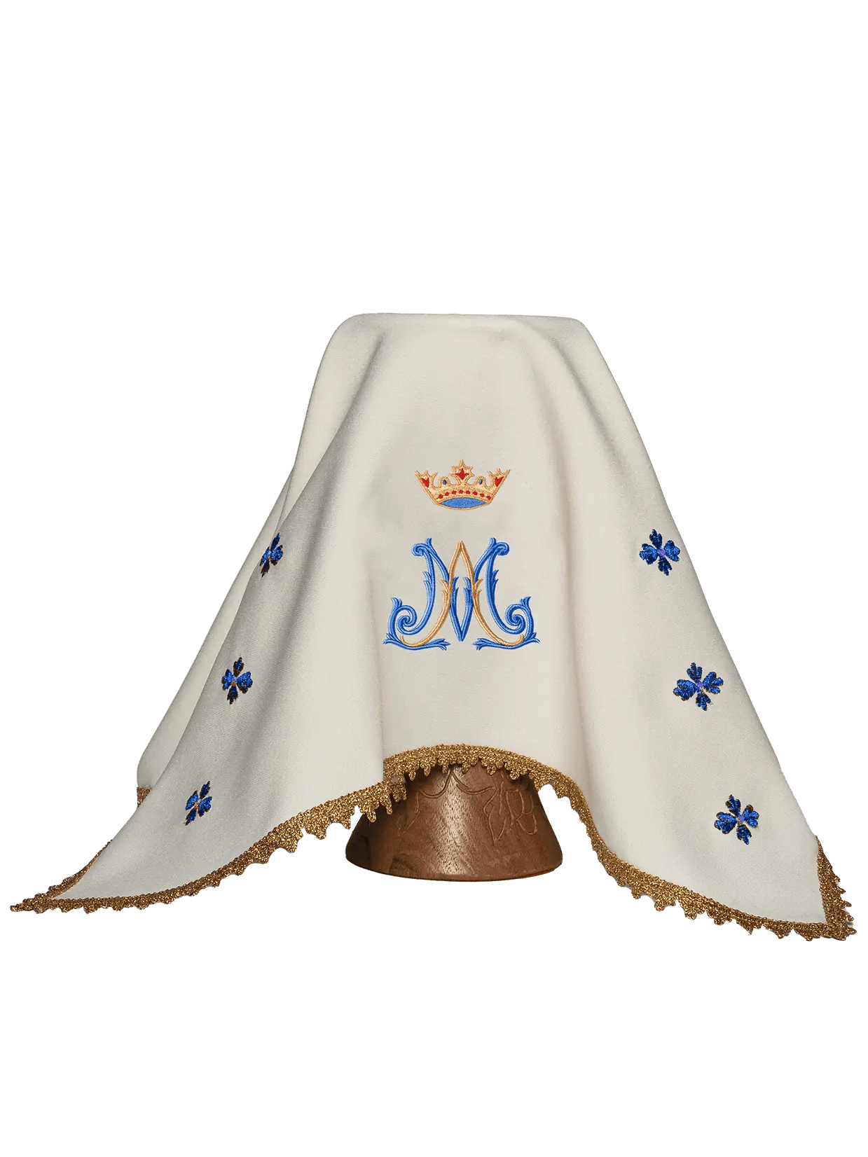 Veil for the chalice with the Marian symbol
