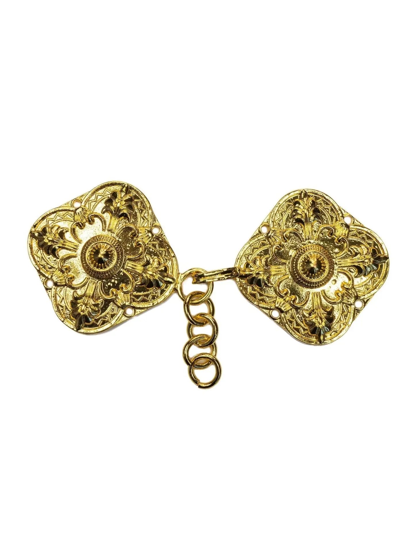 Classic gold clasp for cope and veil