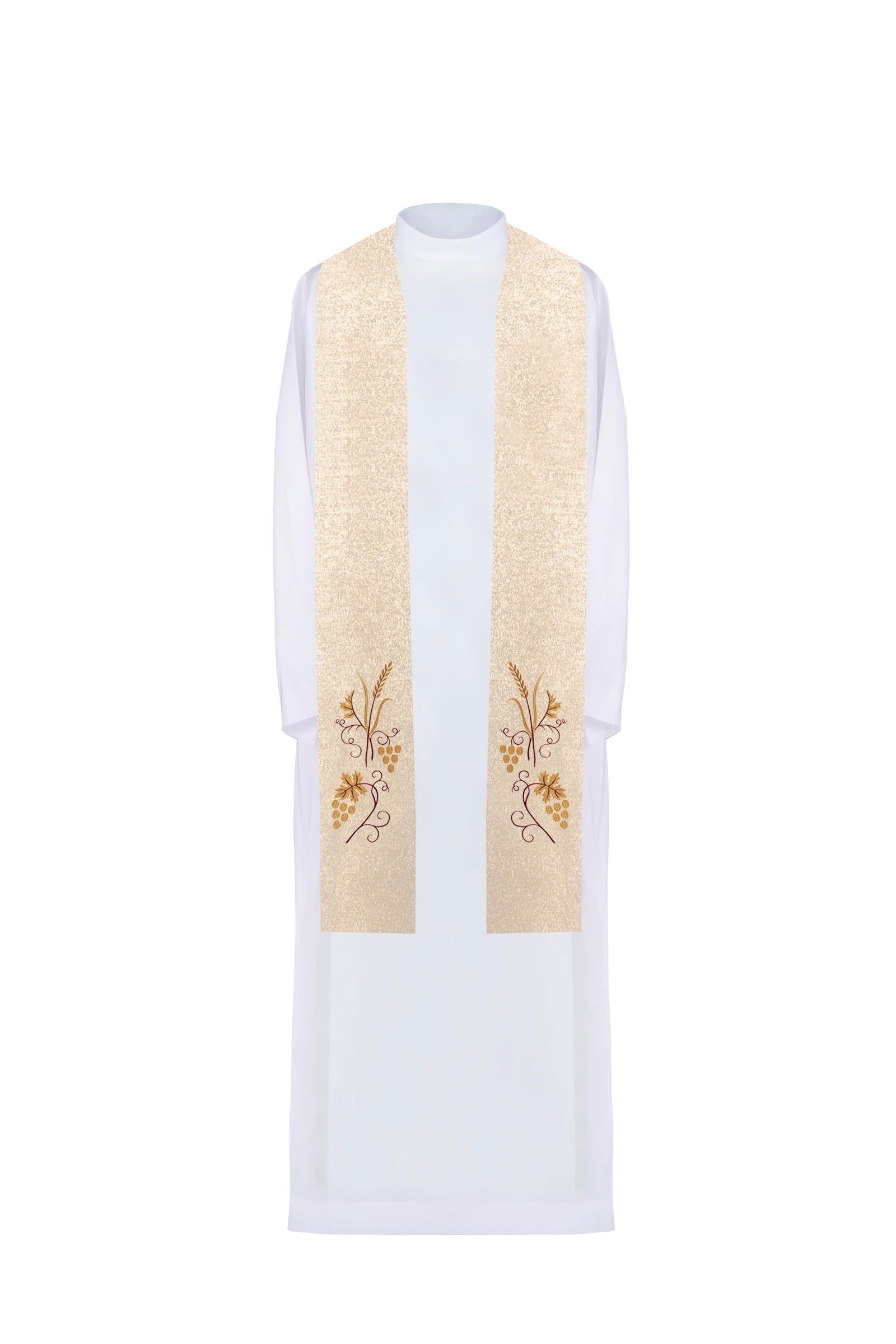 Golden embroidered priest's stole