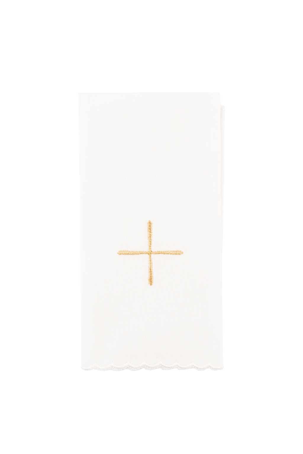 Bielizna kielichowa haftowana ecru aksamit - ORNATY.PL