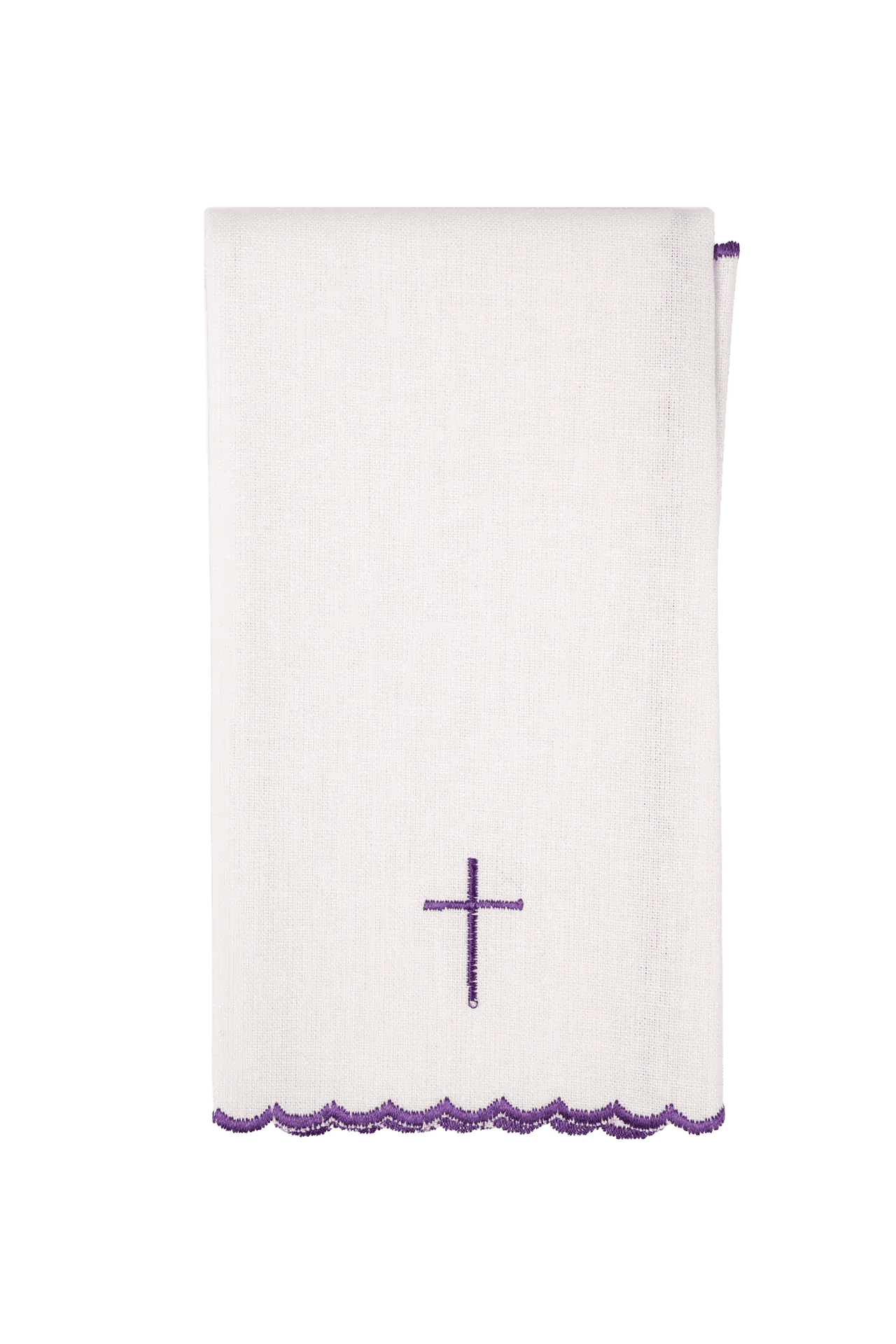 Embroidered chalice linens set Stations of the Cross