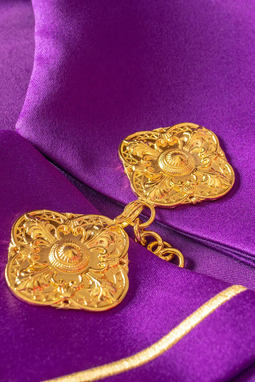 Liturgical cape with rich IHS monogram