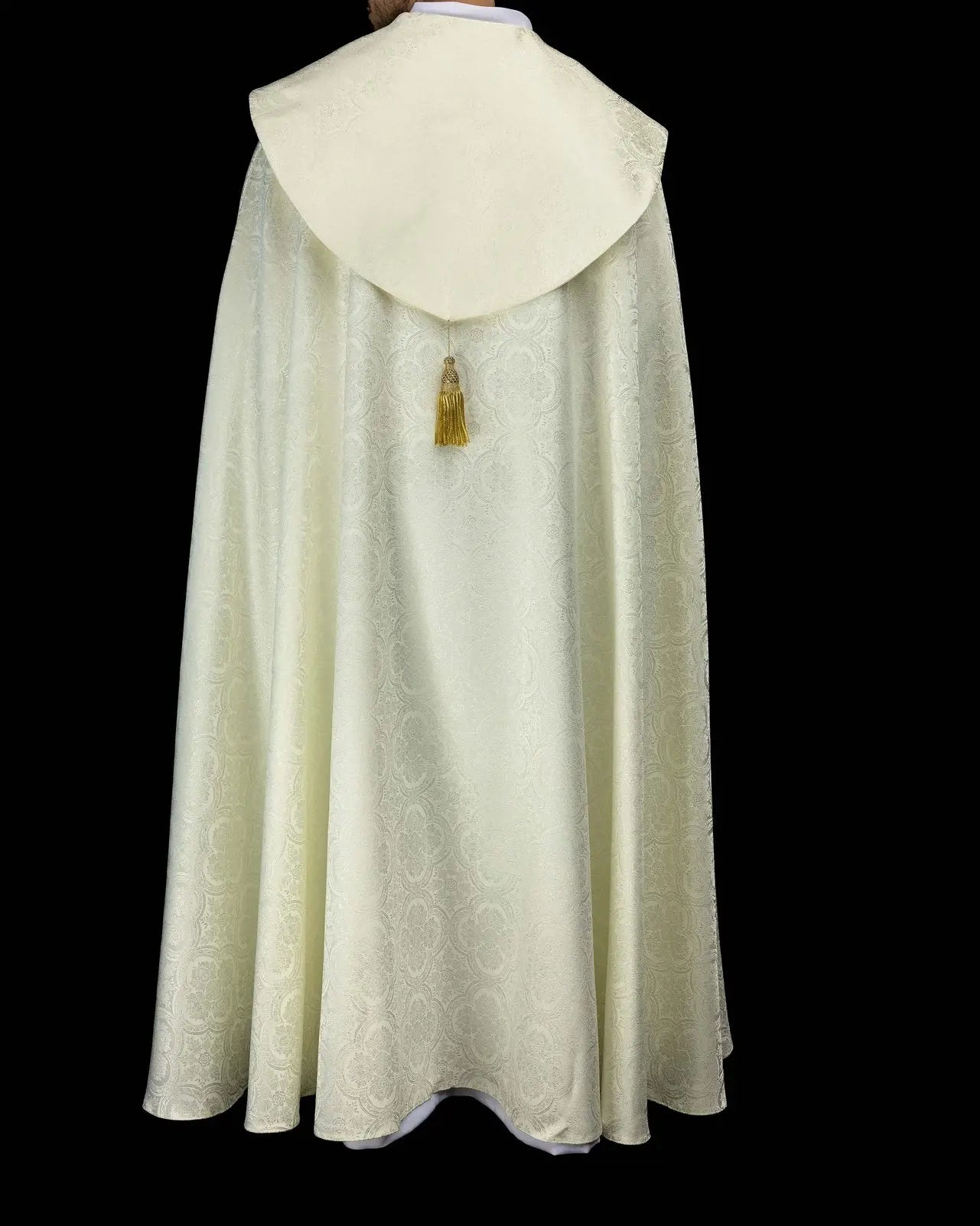 Ecru Jacquard Liturgical Cope