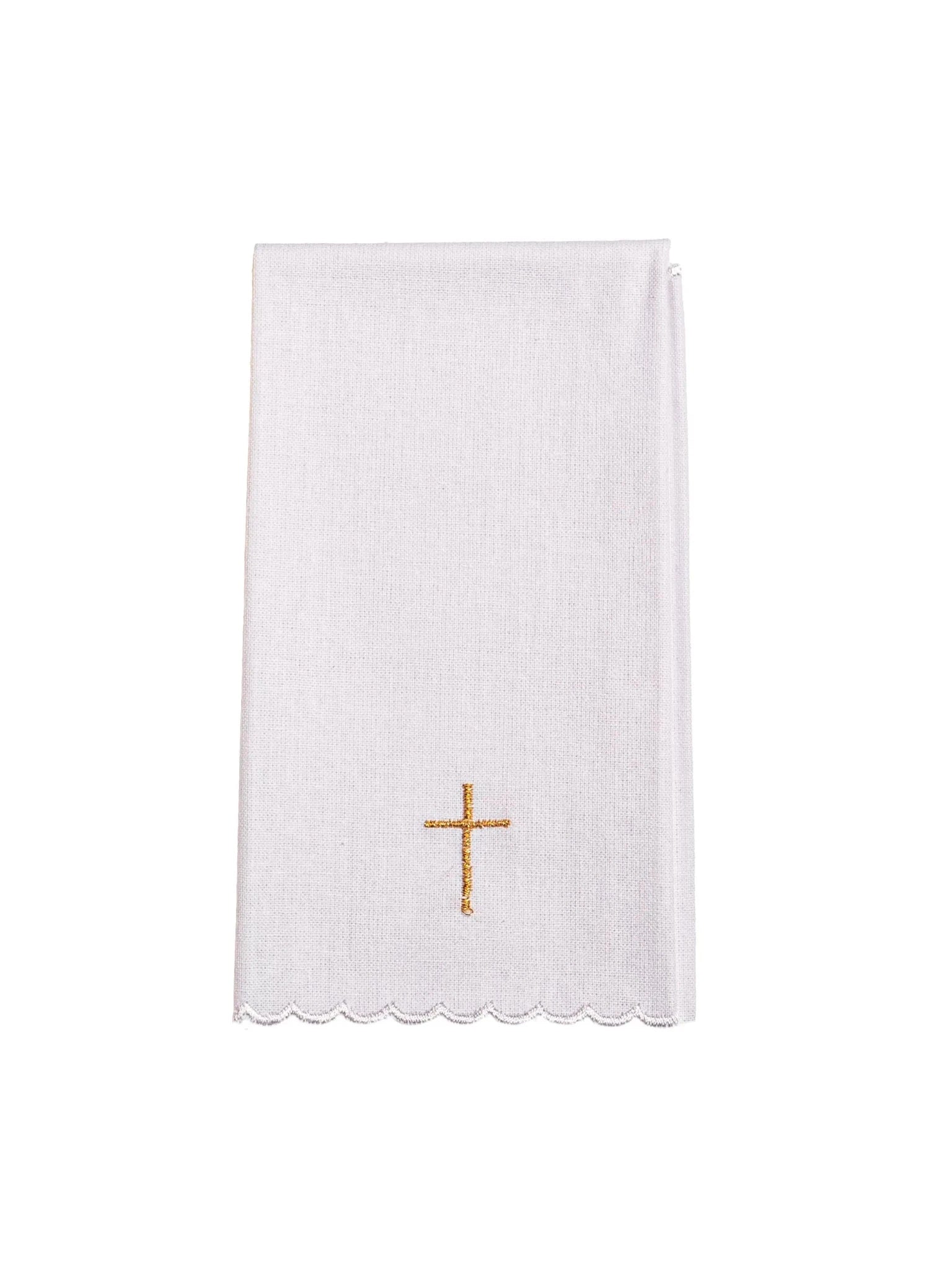 Chalice linen with embroidered IHS and Grape symbol