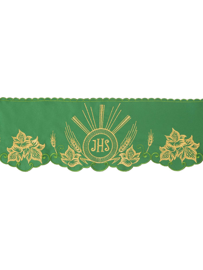 Metre with front embroidery IHS Green
