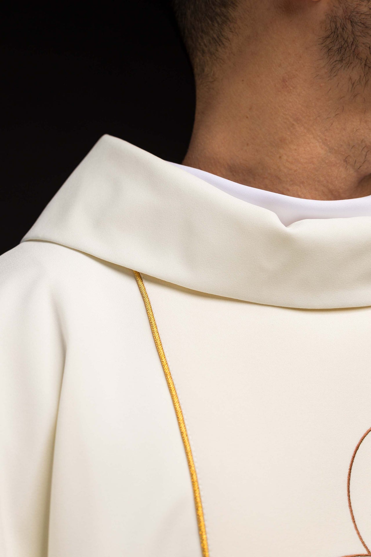 Christmas chasuble with the image of the Holy Family