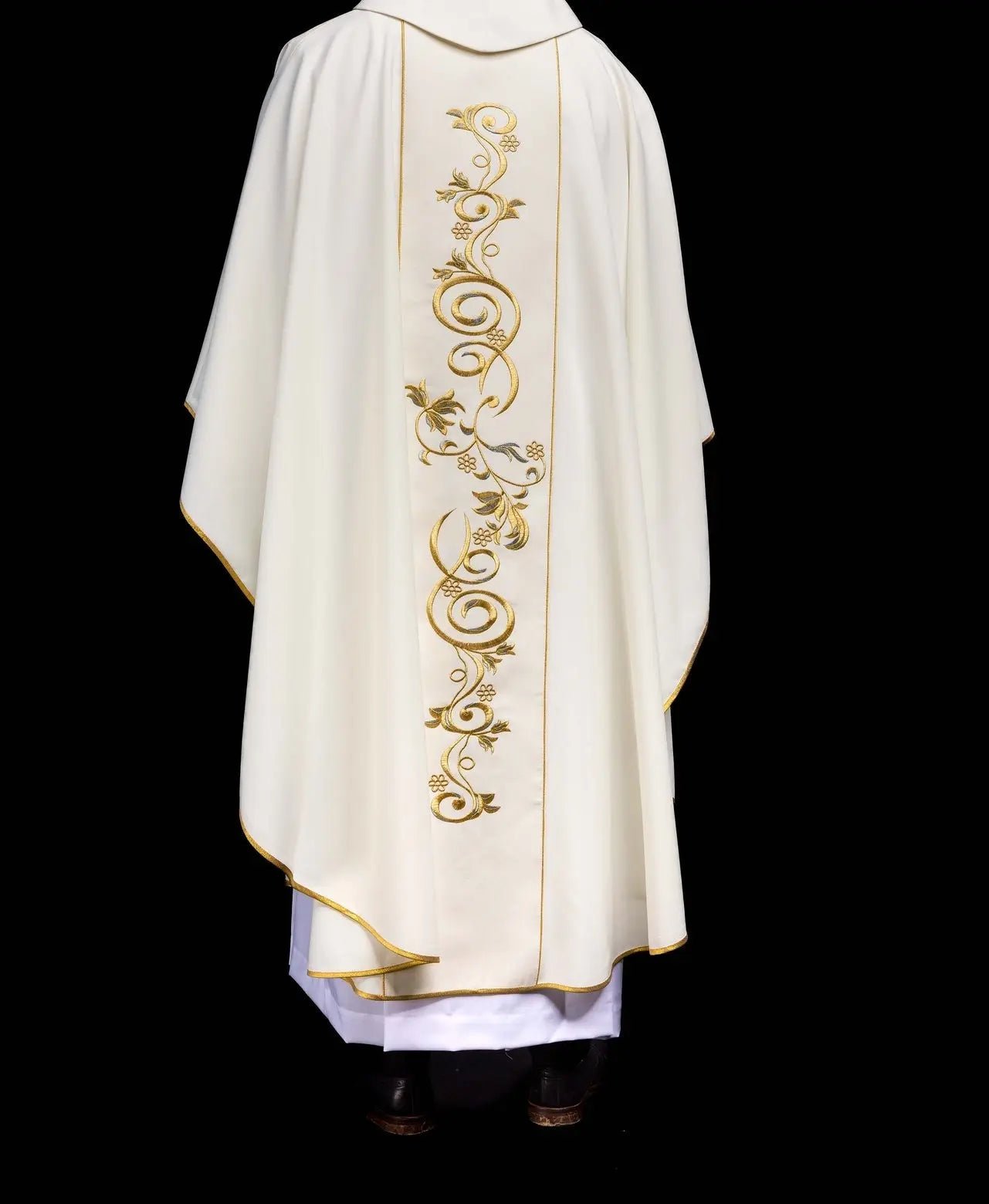 Christmas chasuble with the image of the Holy Family