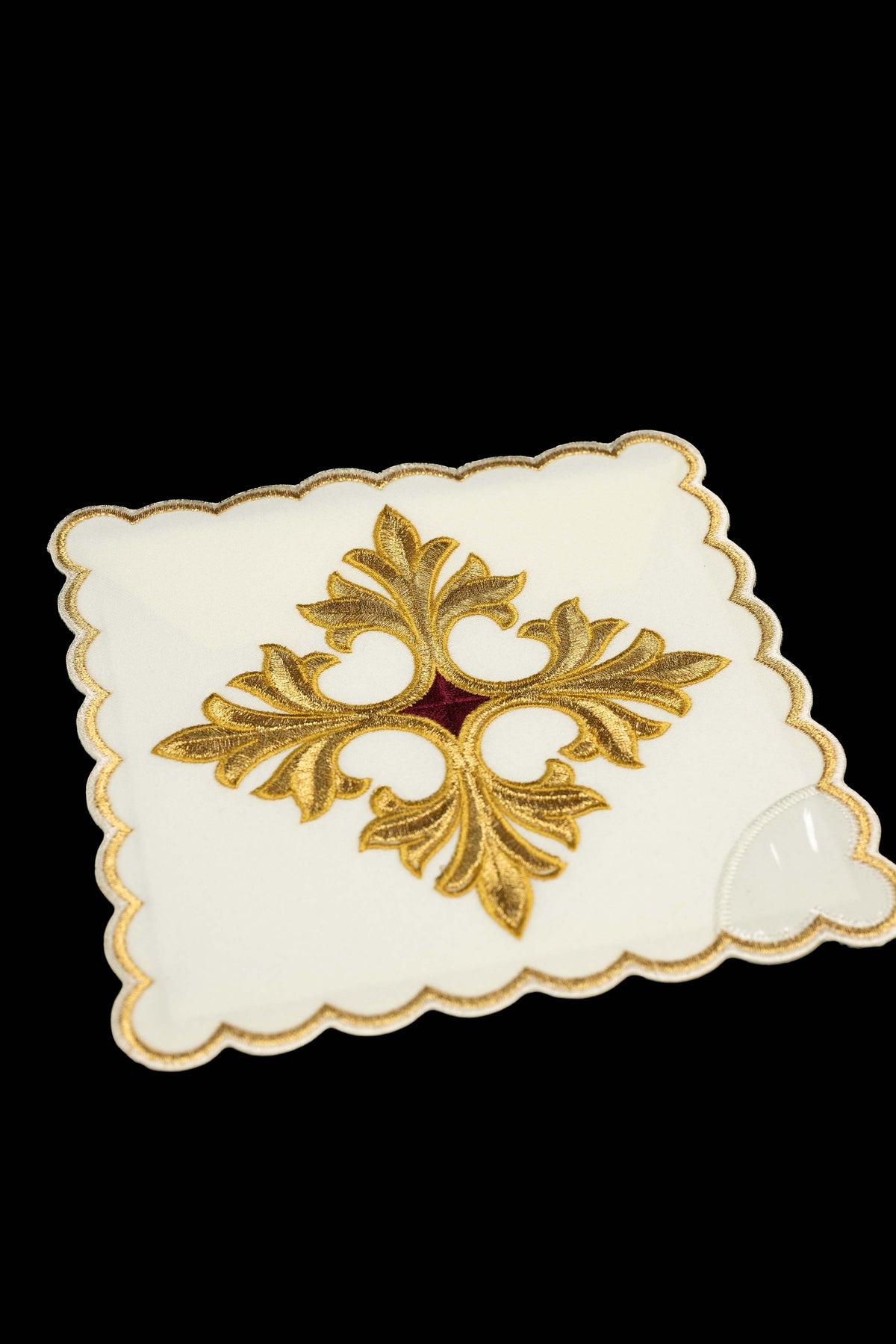 Set di palle da calice con simbolo della croce nei quattro colori liturgici