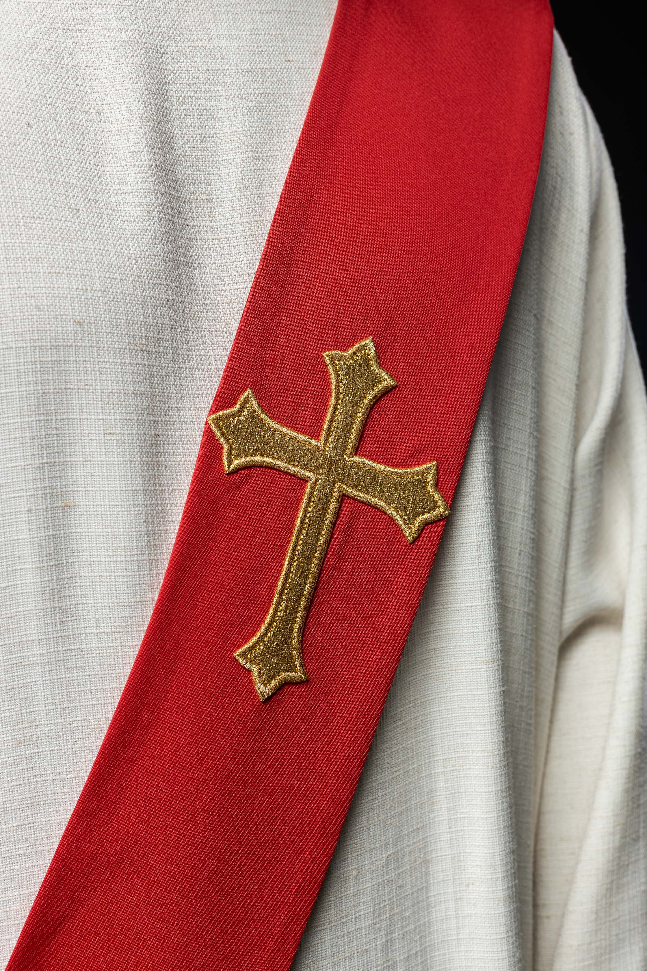 Diaconate stole Cross