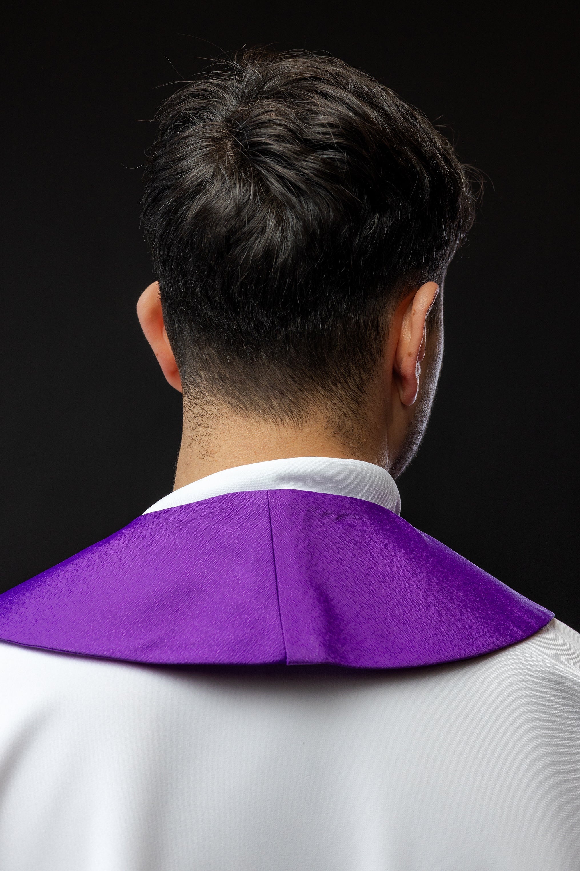 Embroidered stole for Lent with Jesus