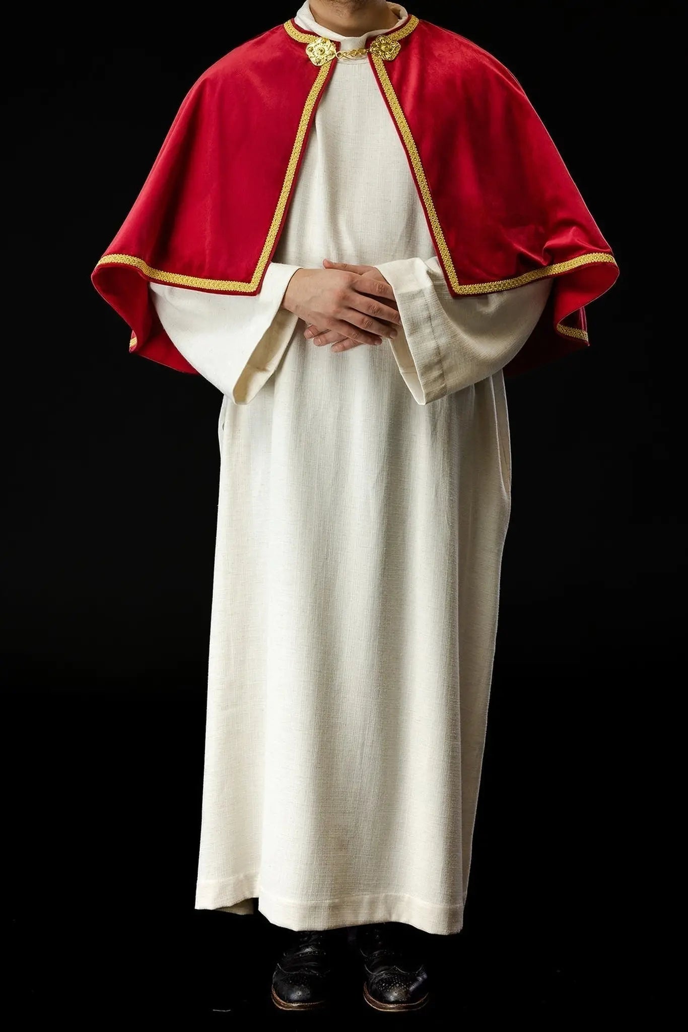 Velvet Red Altar Server Cape with Closure