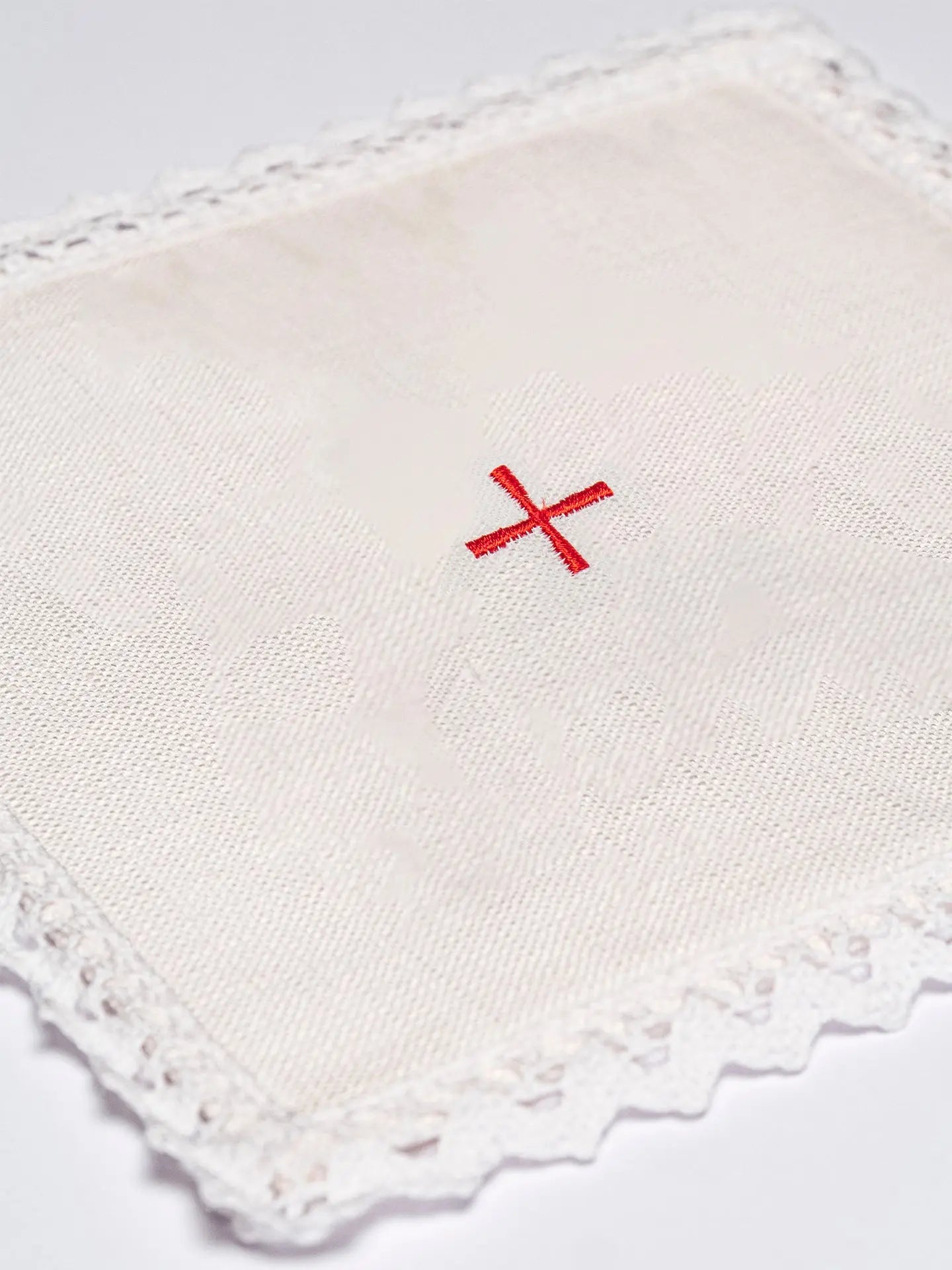 Linen cup linen embroidered linen