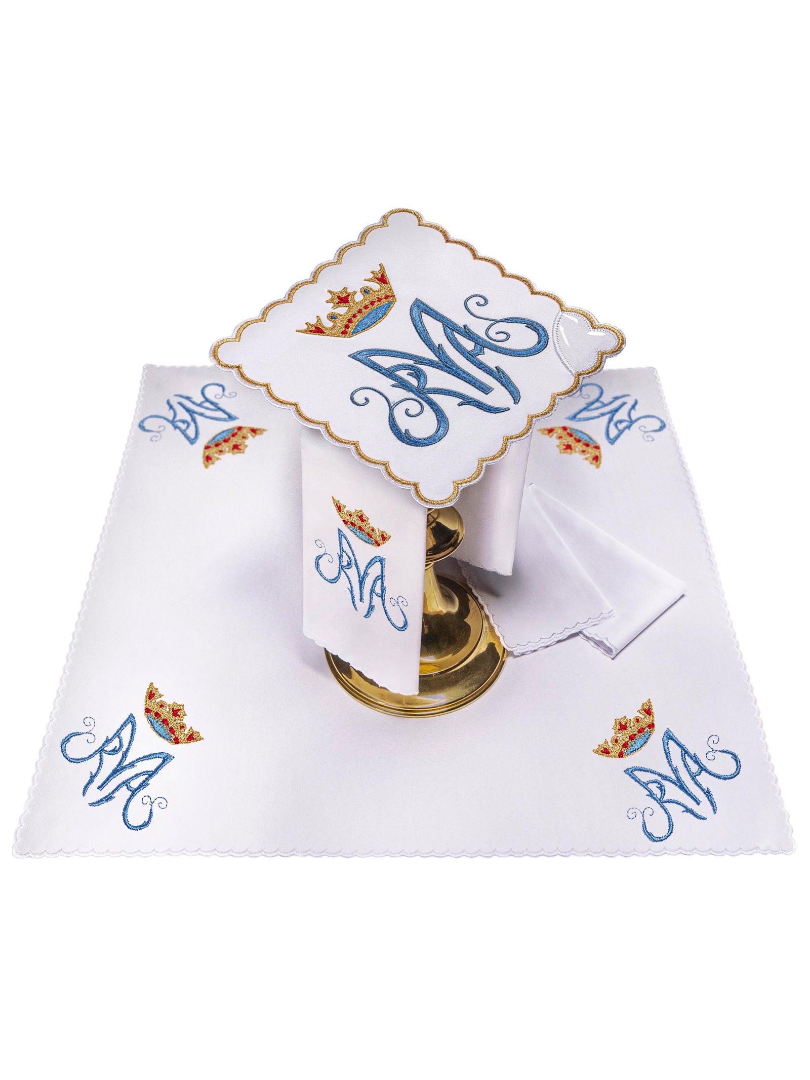 Marian chalice linen