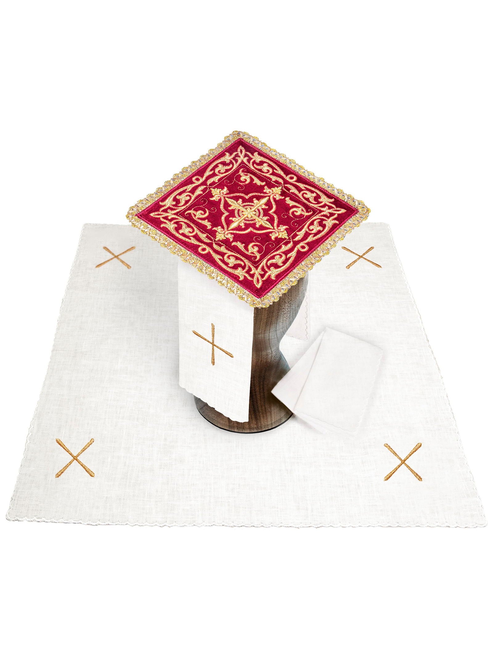 Embroidered Chalice Set IHS