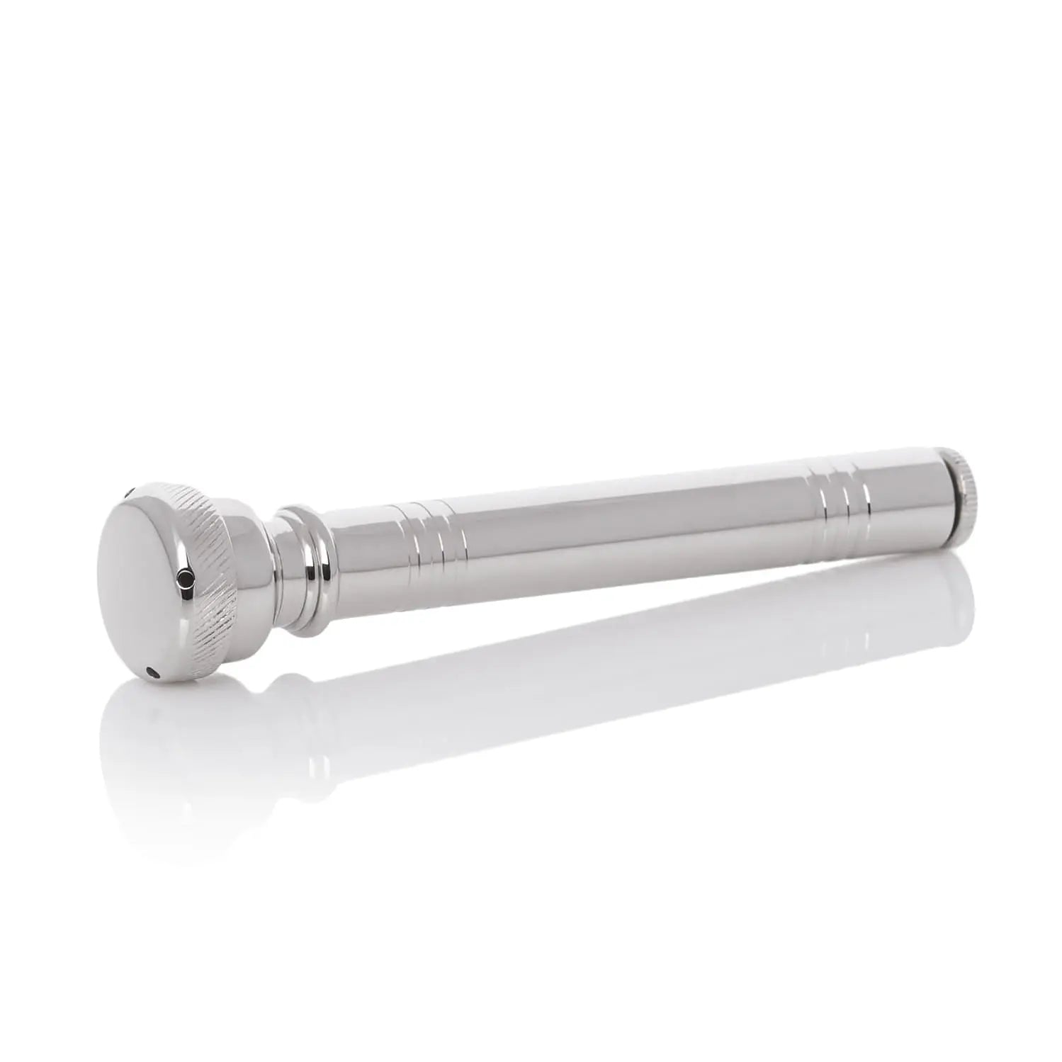 Portable Nickel-Plated Brass Aspergillum with Case