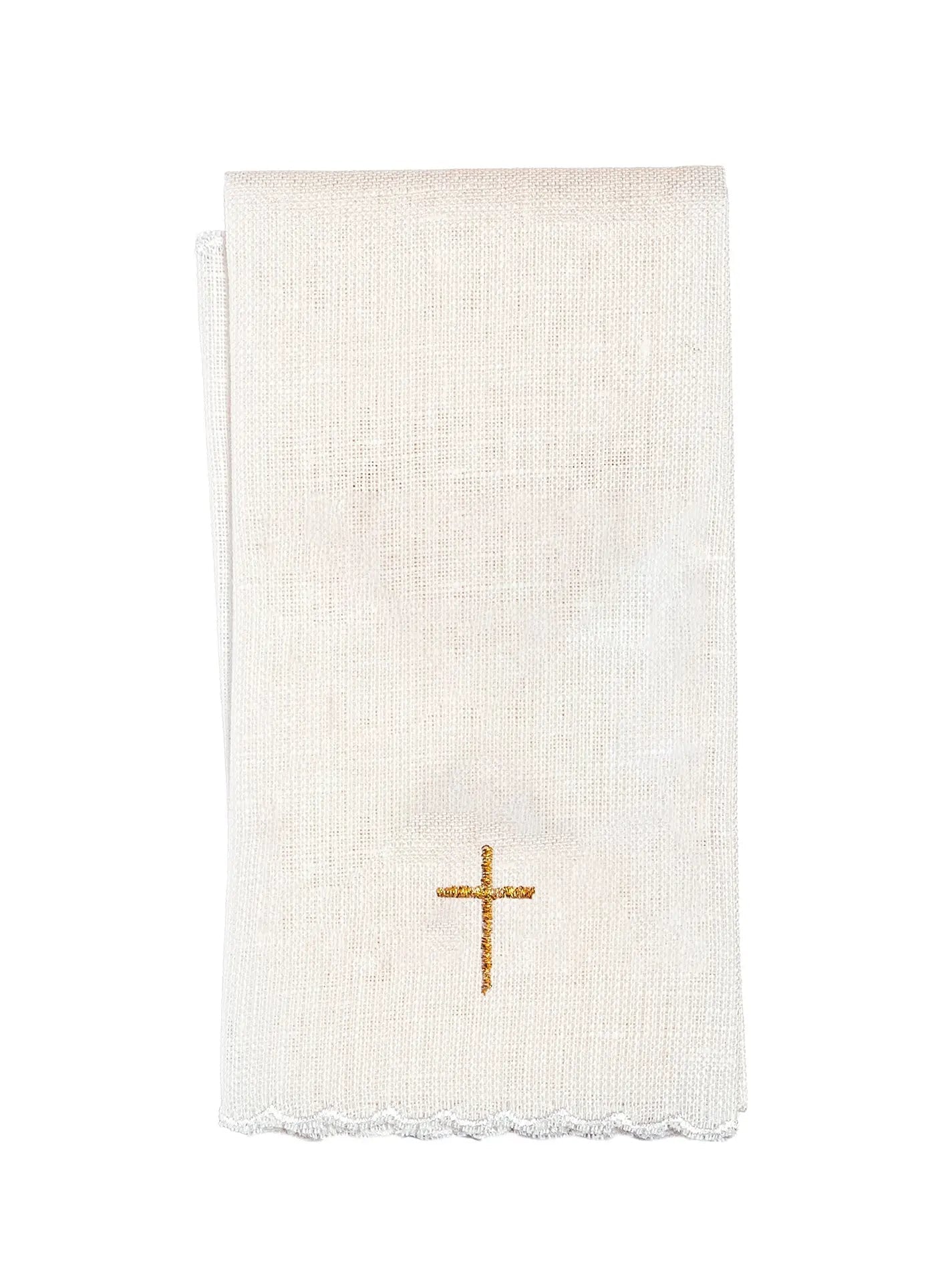 Linen chalice linen embroidered Grape IHS - HAFTINA ATELIER