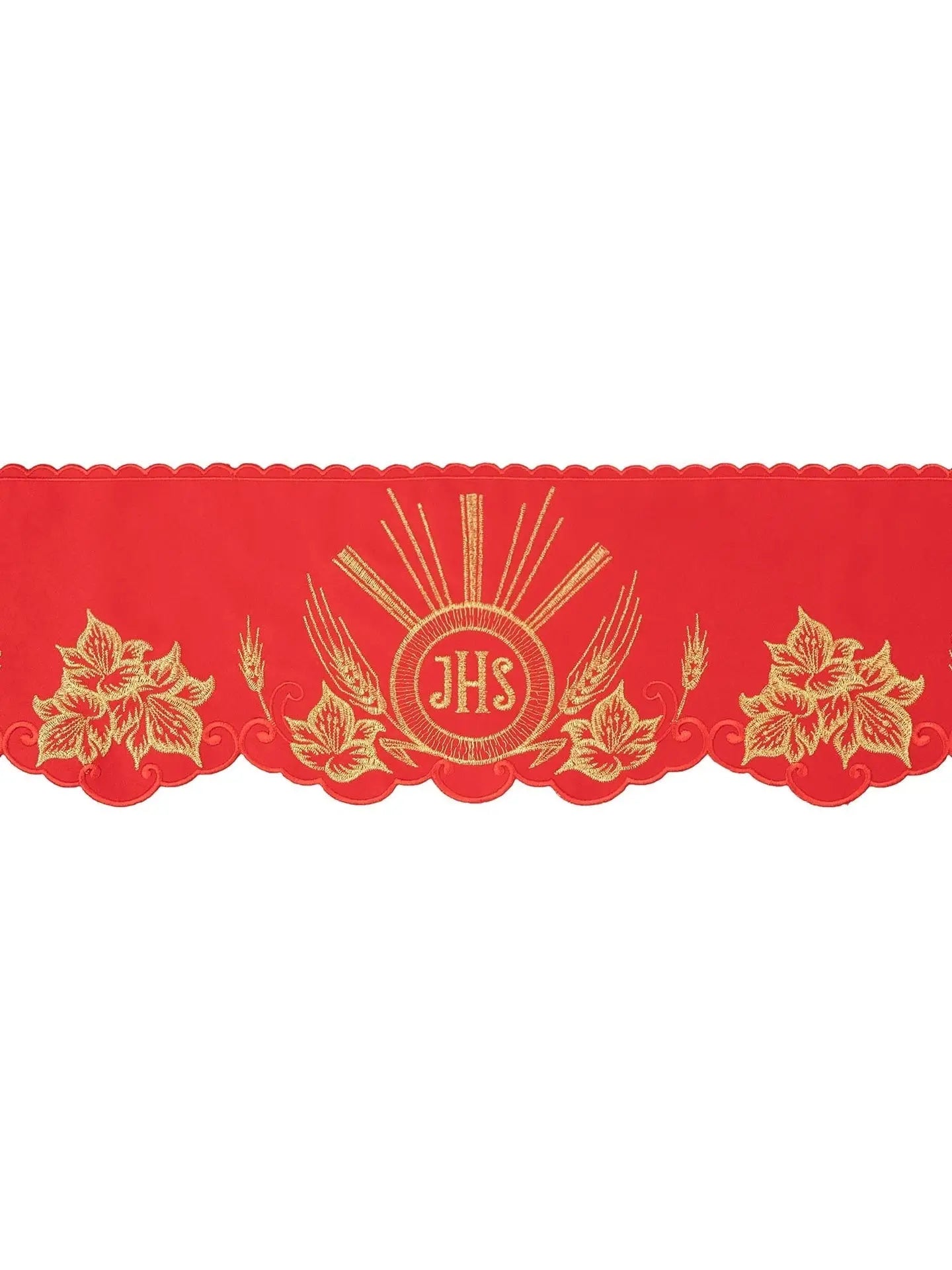 Metre with front embroidery IHS Red