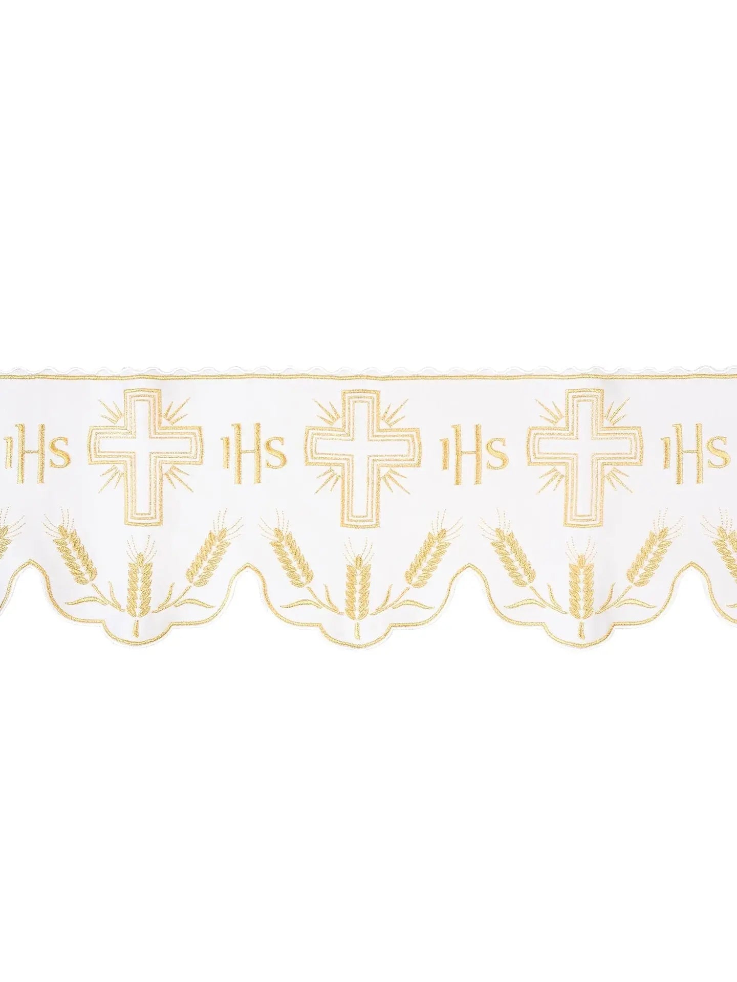 Metre with IHS monogram in colour with cross motif
