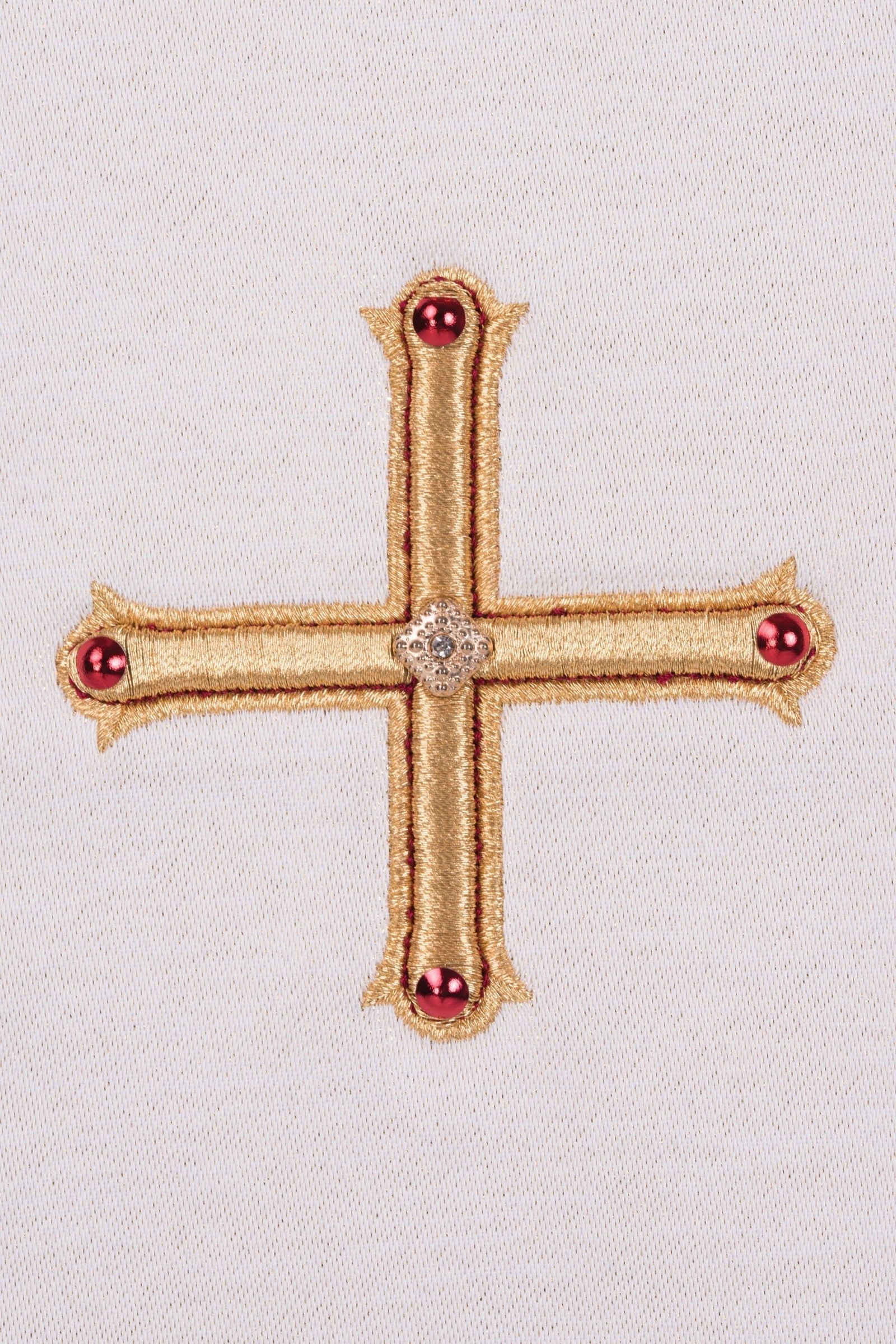 Embroidered mitre richly decorated with cross motif