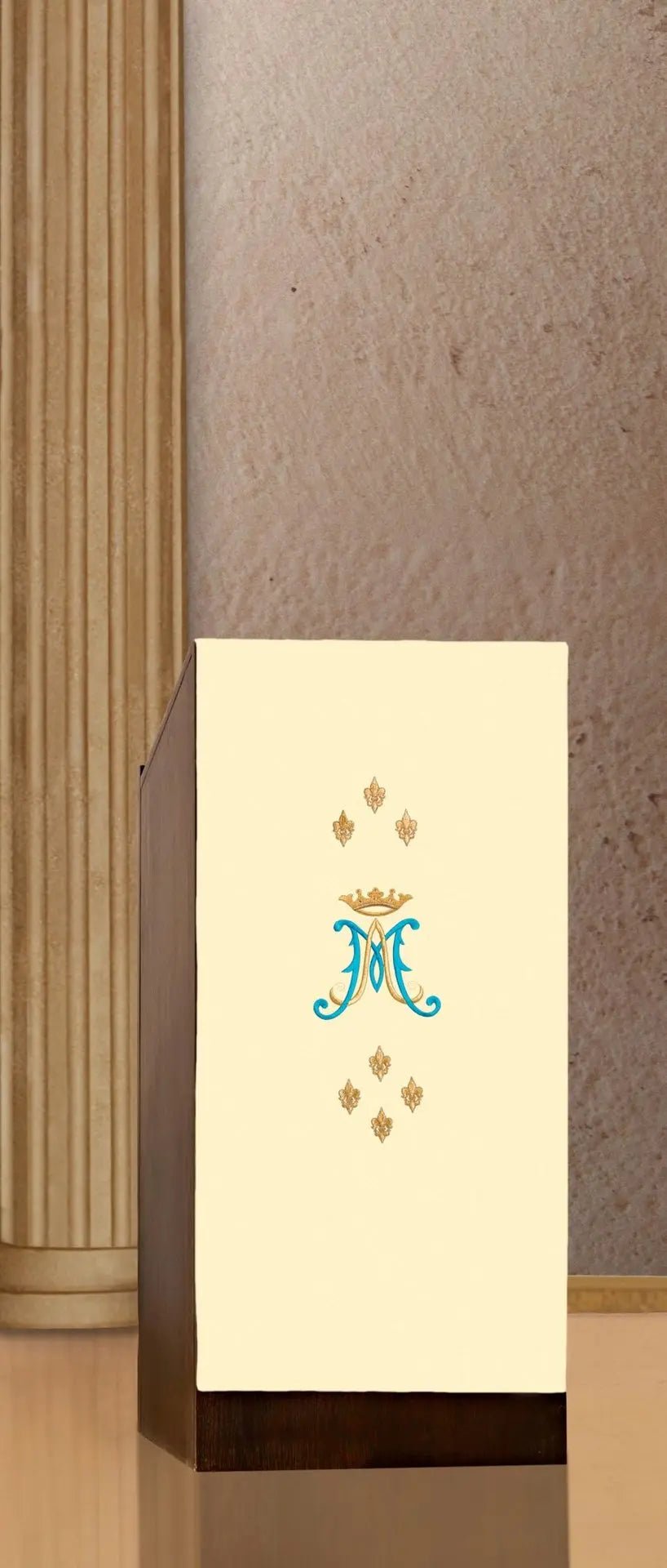 Lectionary cover with Marian motif