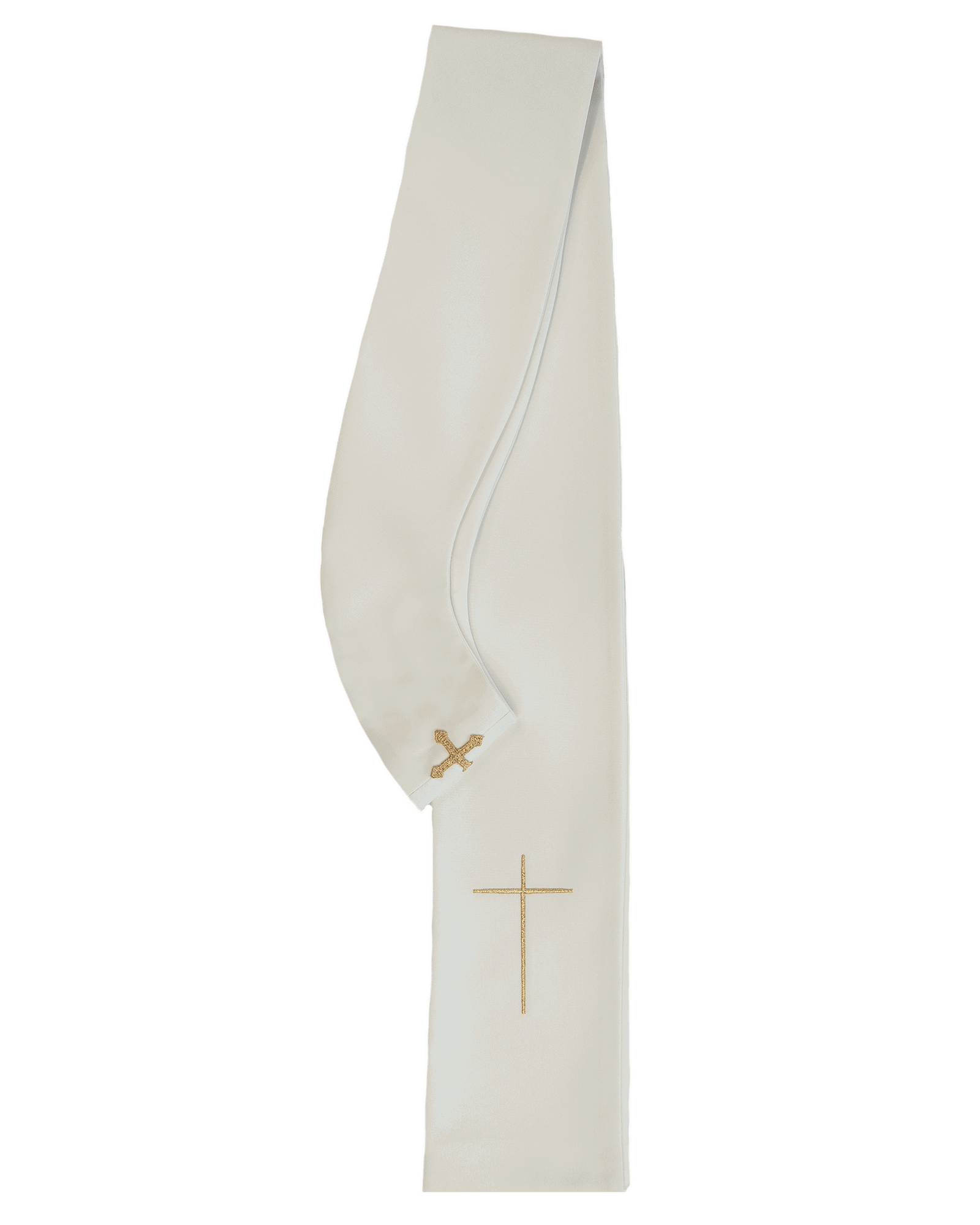 Chasuble embroidered on lightweight fabric with gold embellishments