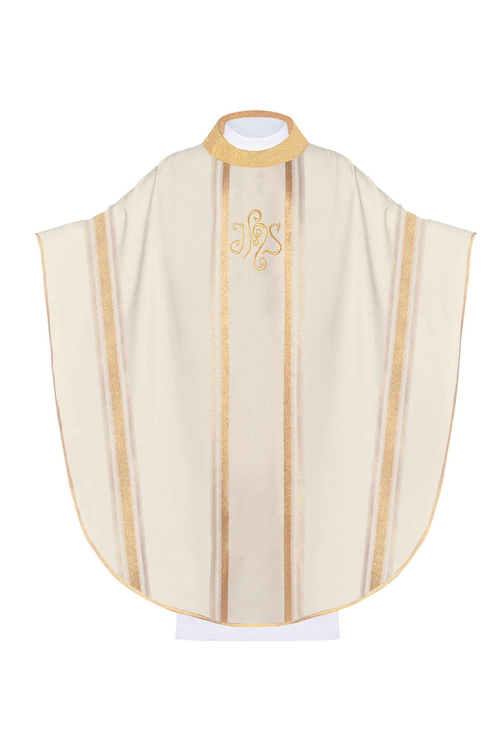 Chasuble with rich gilding and IHS motif