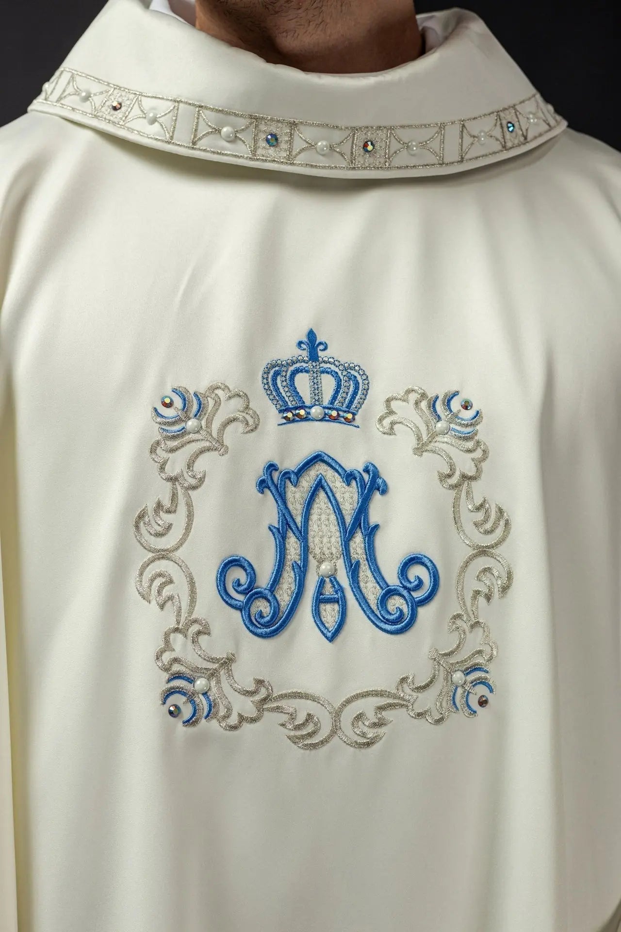 Chasuble with Marian Embroidery