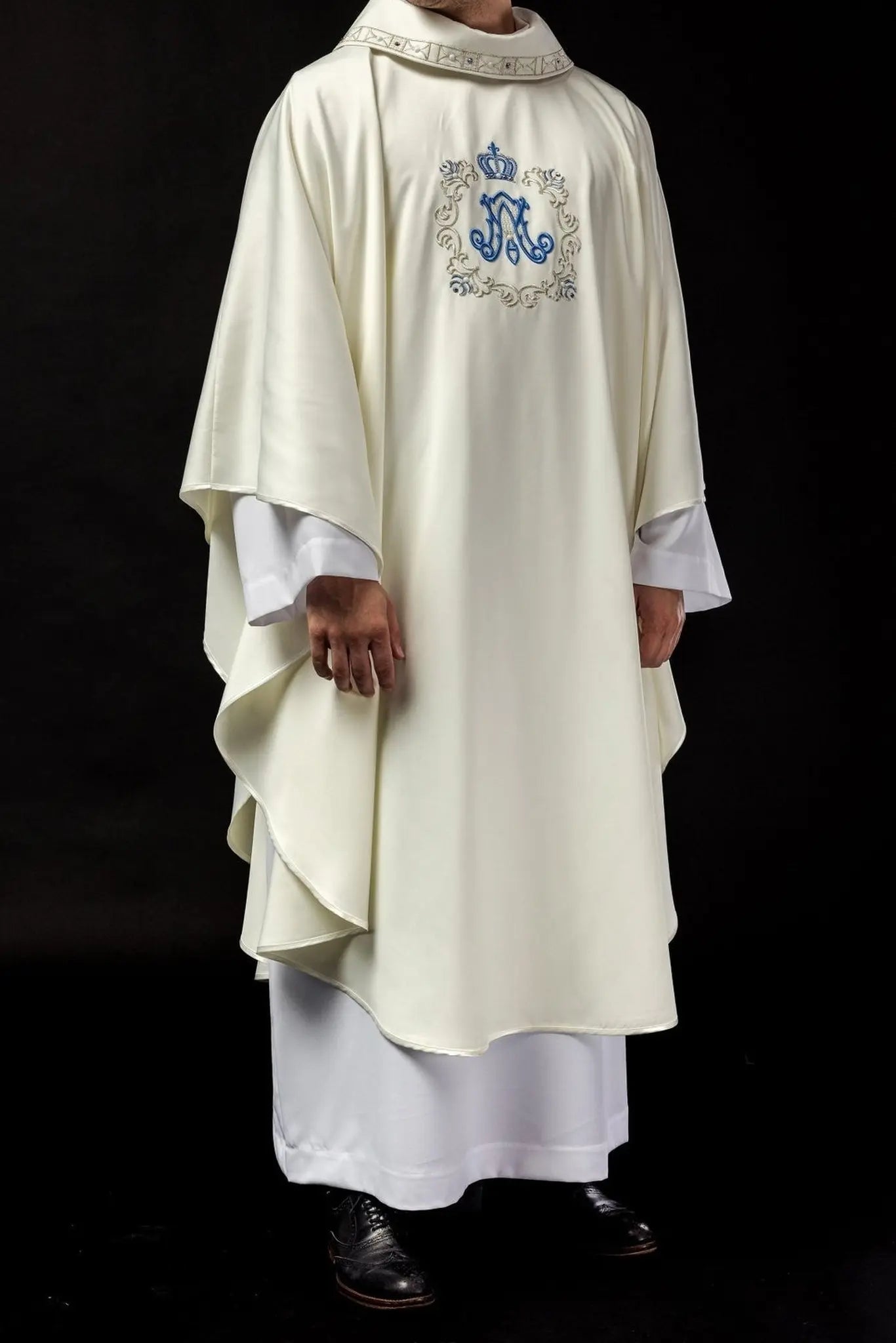 Chasuble with Marian Embroidery